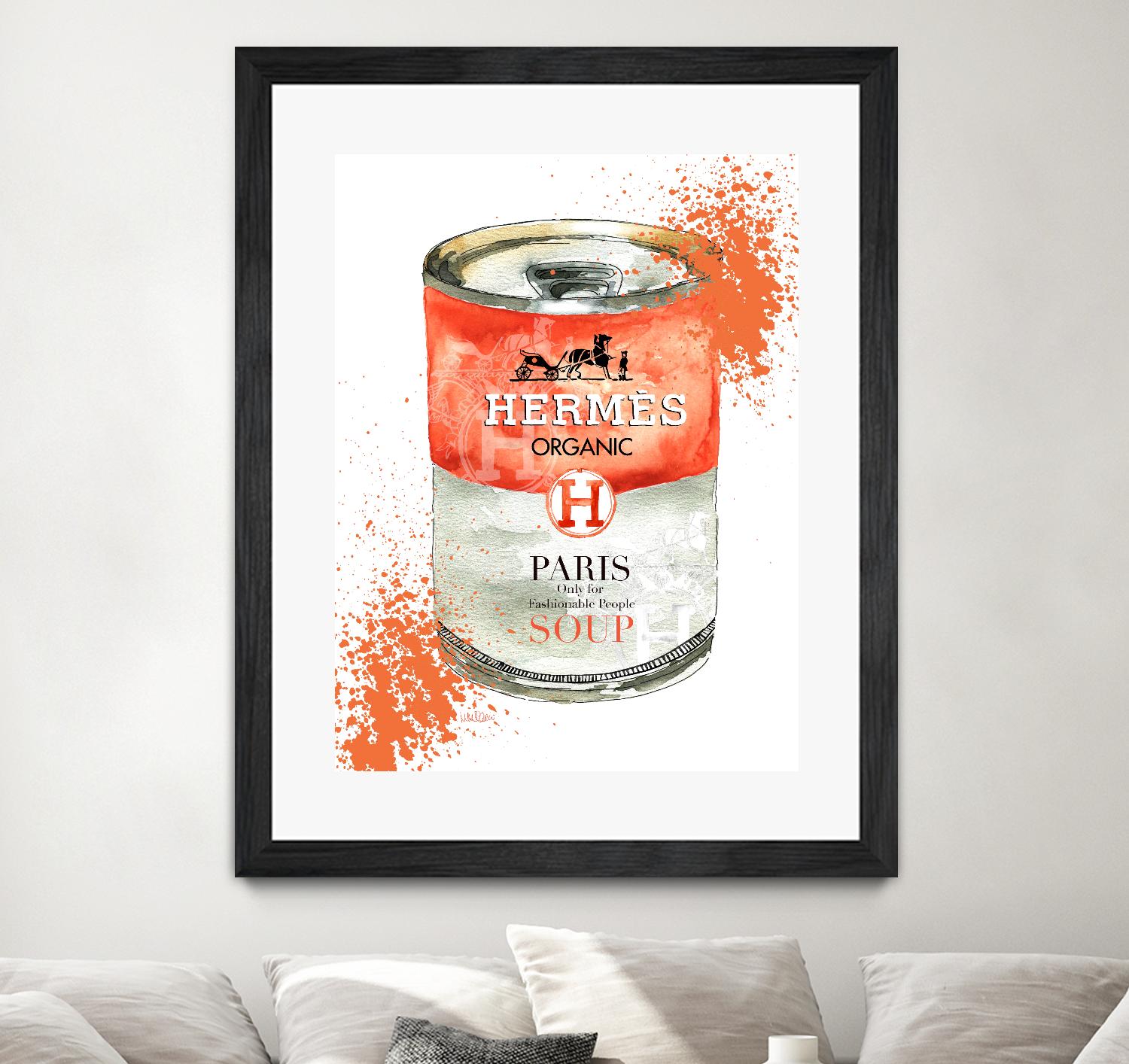 Hermes Soup by Mercedes Lopez Charro on GIANT ART