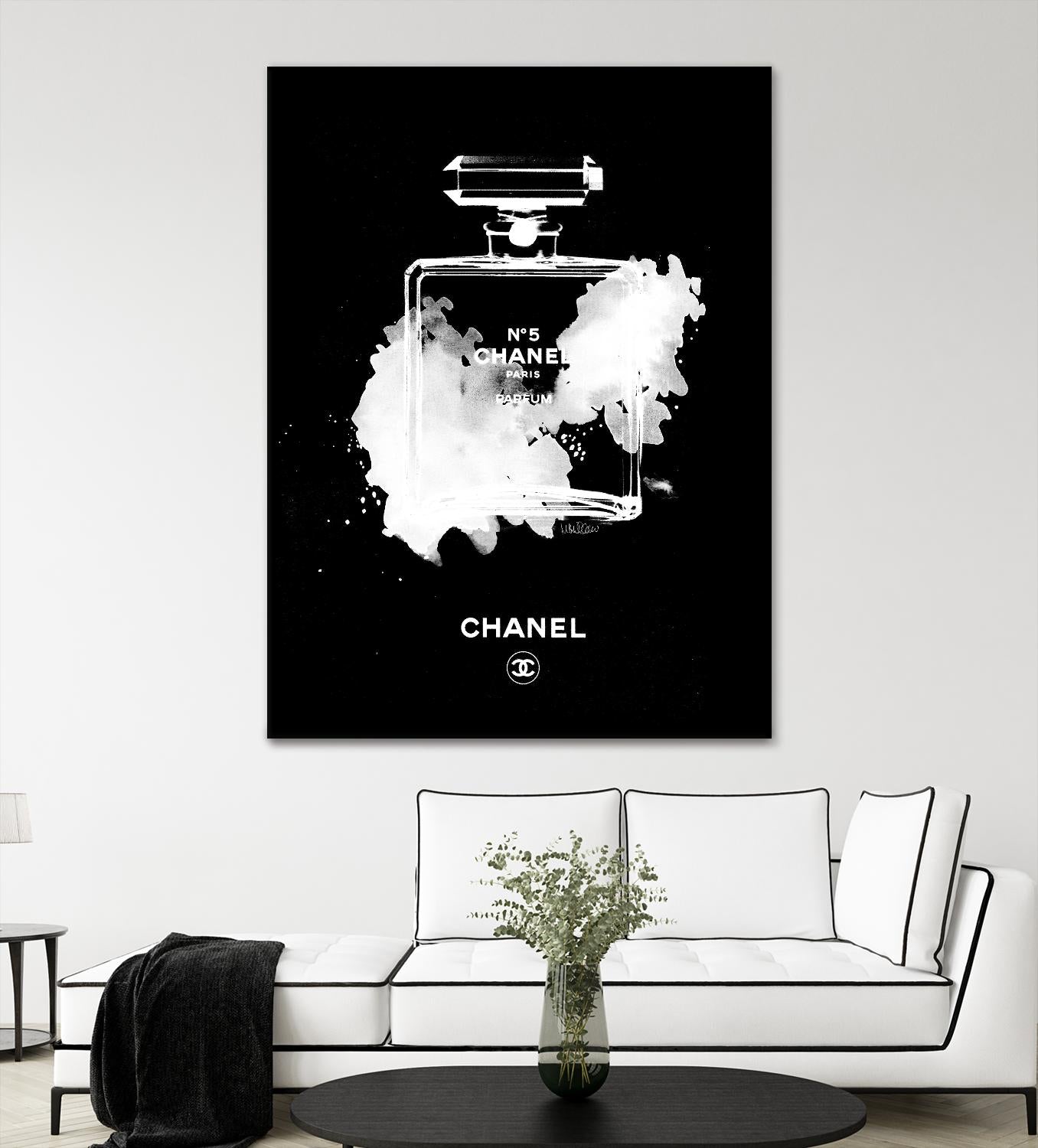Chanel Bottle Invert by Mercedes Lopez Charro on GIANT ART