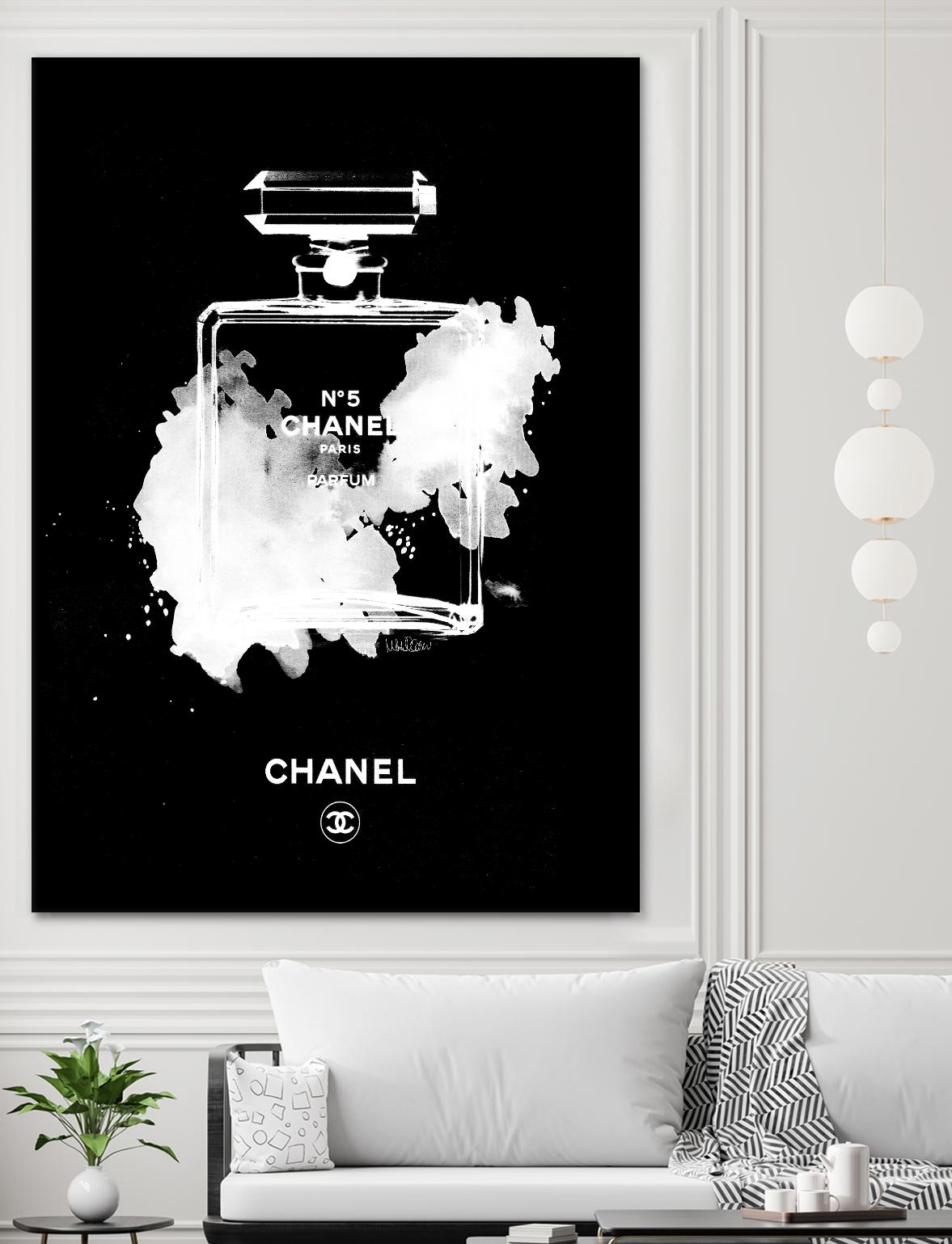 Chanel Bottle Invert by Mercedes Lopez Charro on GIANT ART