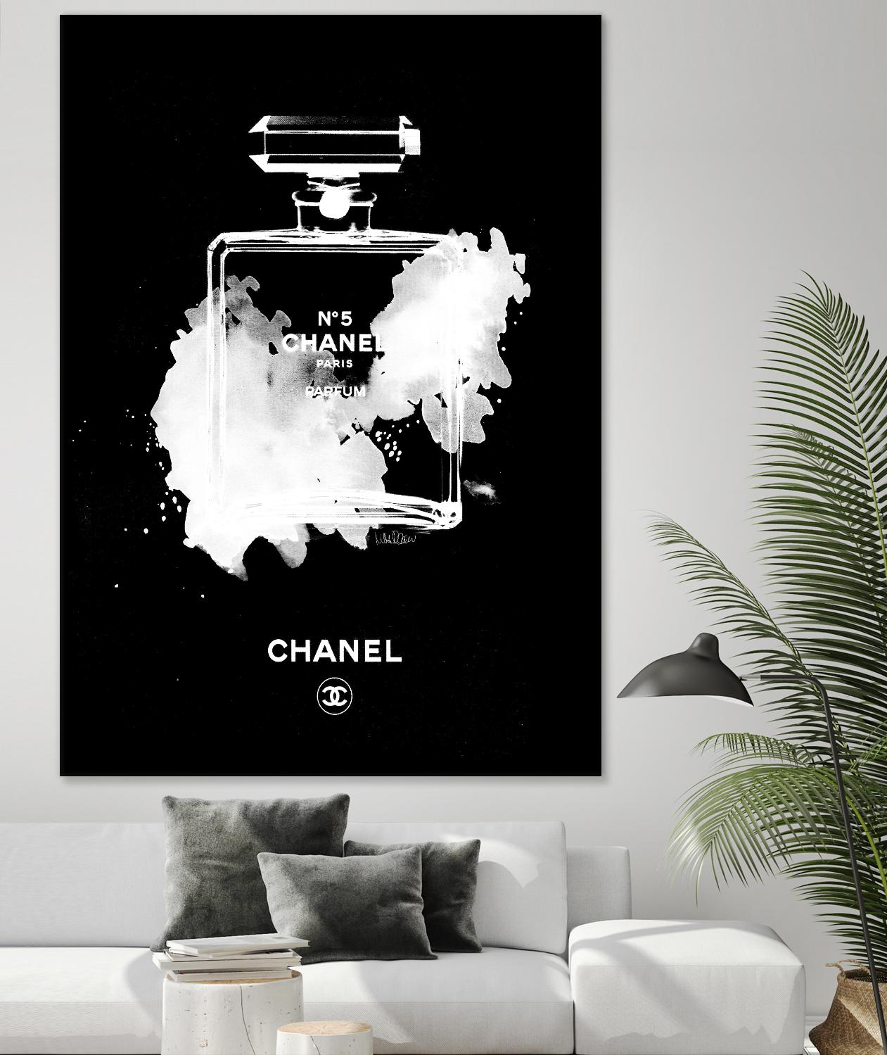 Chanel Bottle Invert by Mercedes Lopez Charro on GIANT ART