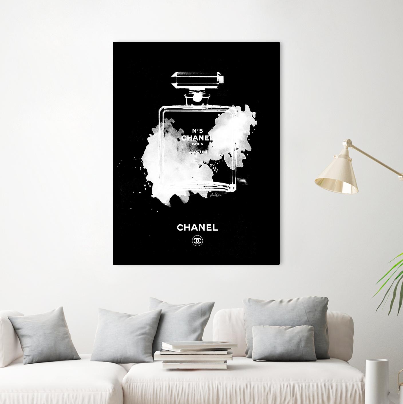 Chanel Bottle Invert by Mercedes Lopez Charro on GIANT ART