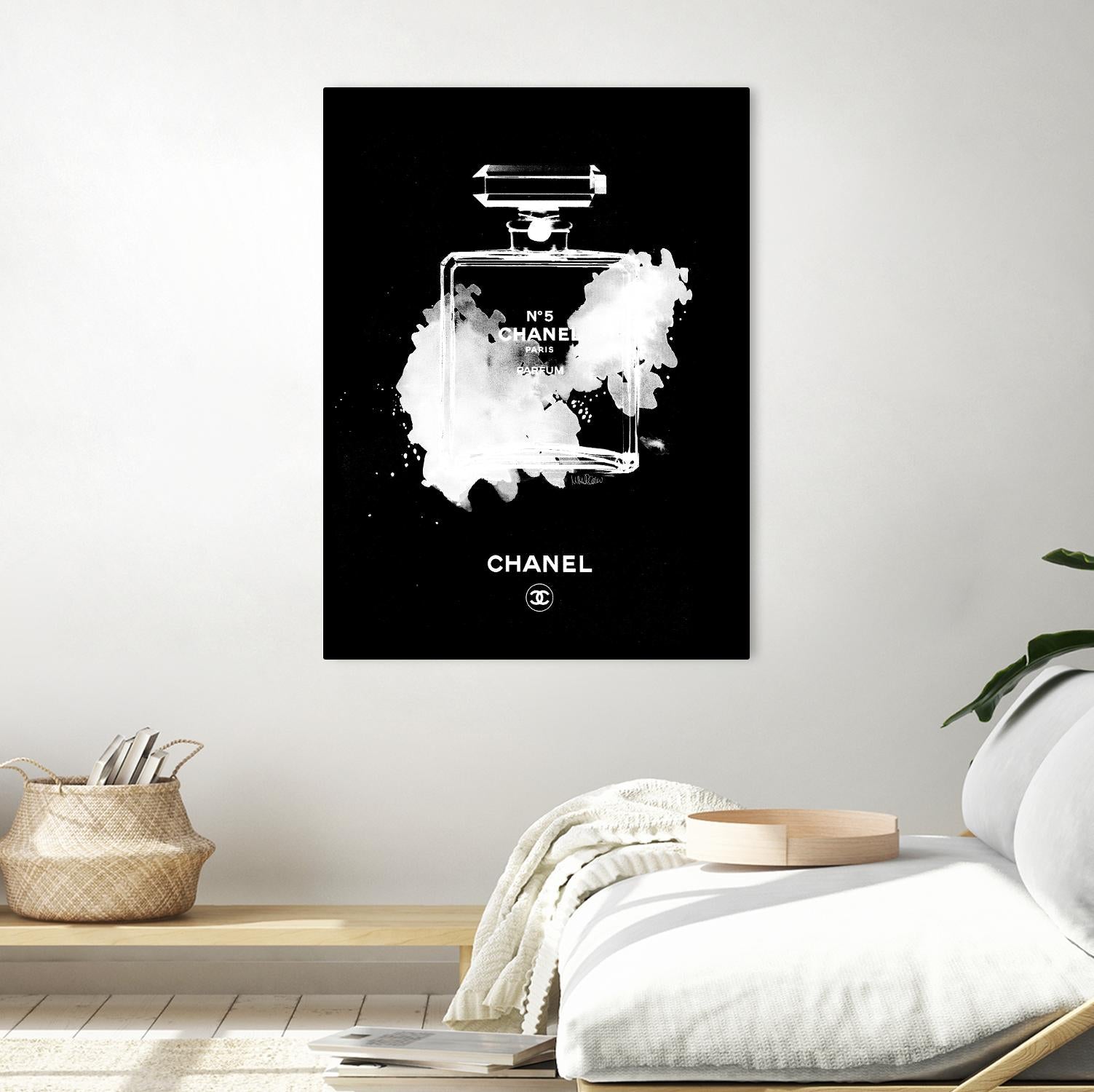 Chanel Bottle Invert by Mercedes Lopez Charro on GIANT ART