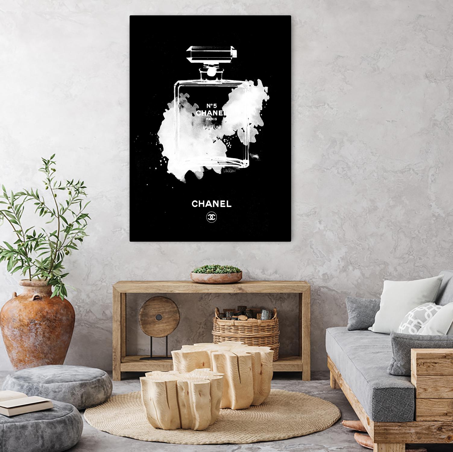 Chanel Bottle Invert by Mercedes Lopez Charro on GIANT ART