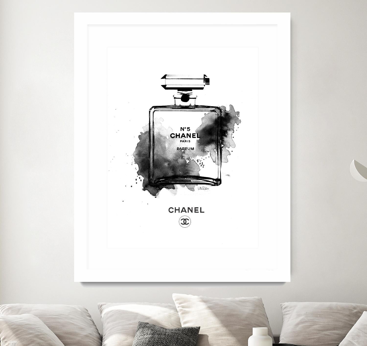 Chanel B & W by Mercedes Lopez Charro on GIANT ART