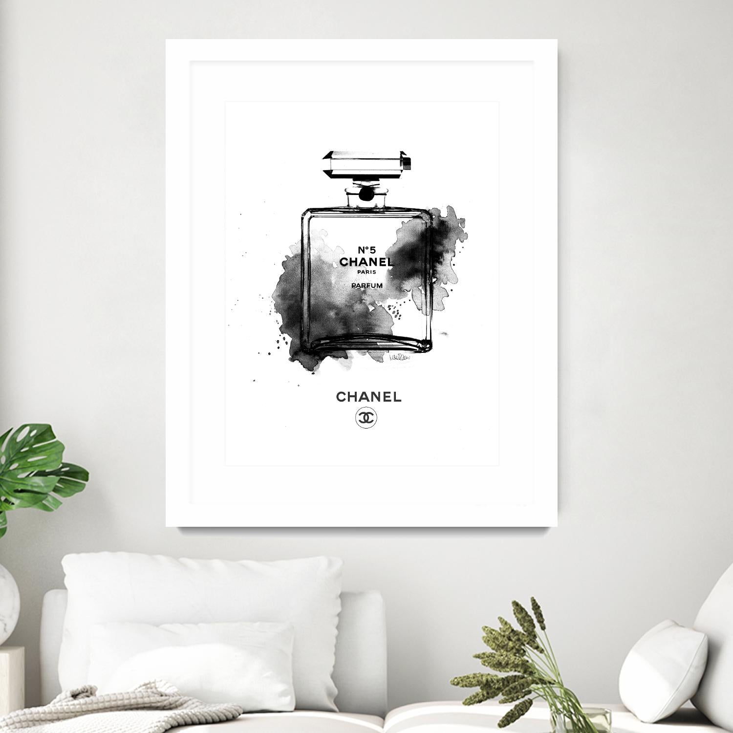 Chanel B & W by Mercedes Lopez Charro on GIANT ART