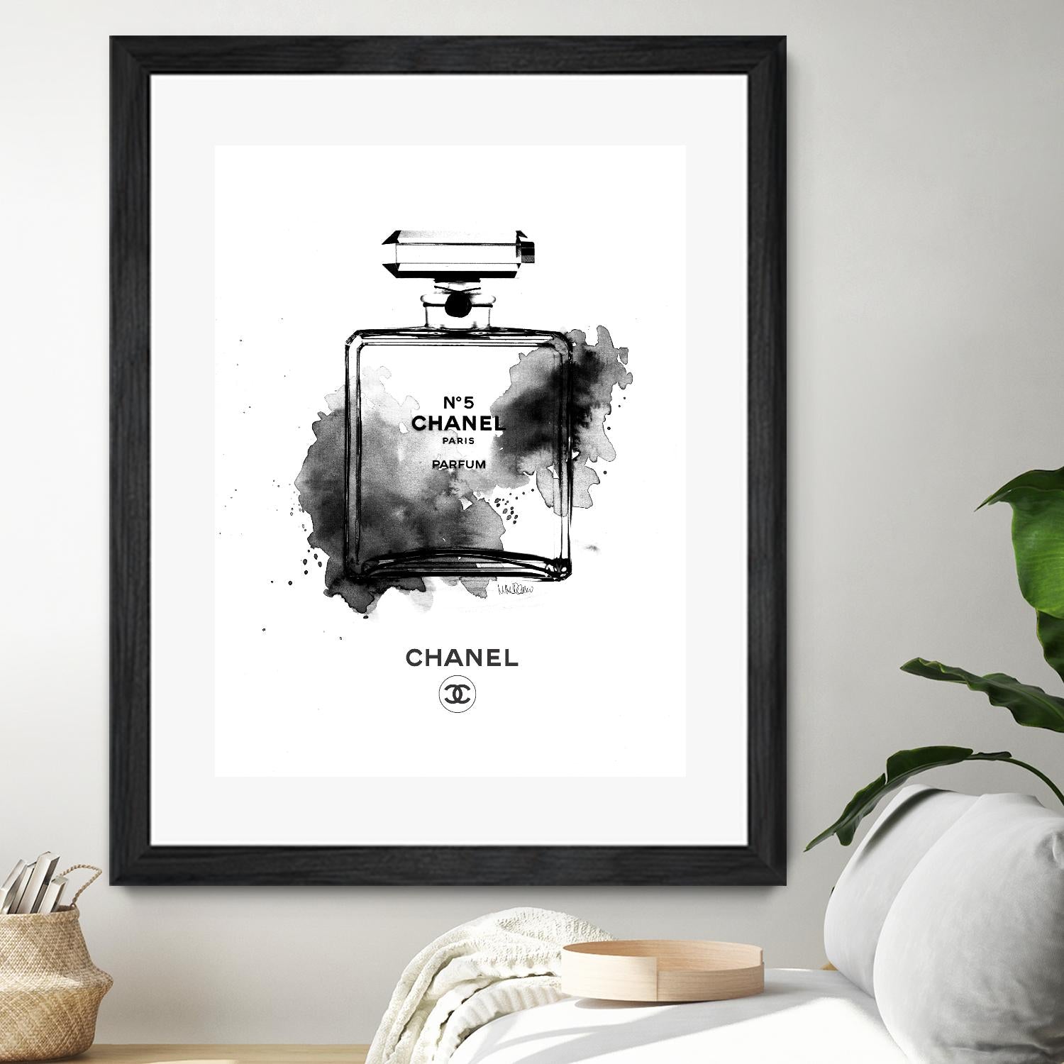 Chanel B & W by Mercedes Lopez Charro on GIANT ART