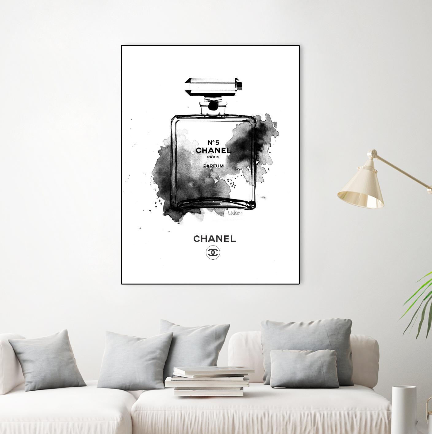 Chanel B & W by Mercedes Lopez Charro on GIANT ART