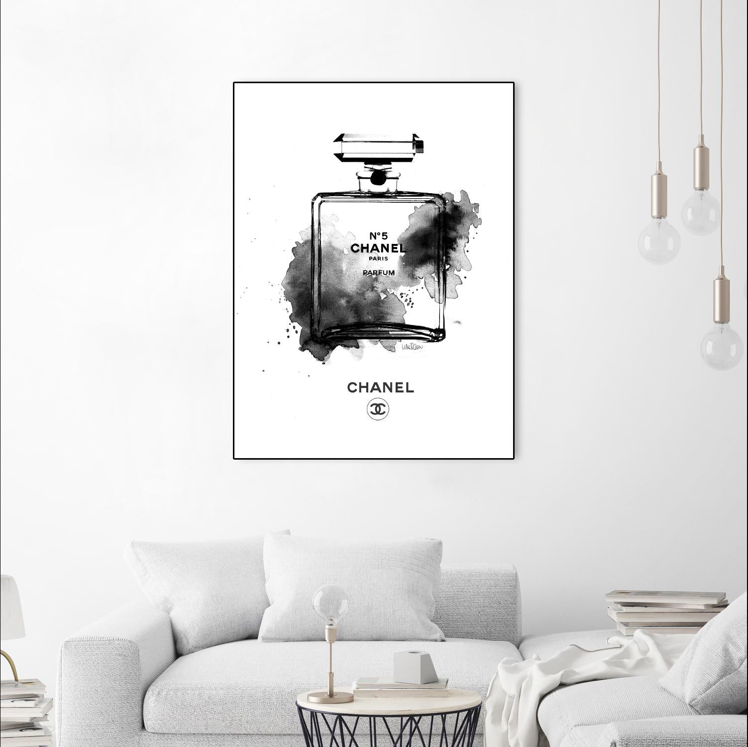 Chanel B & W by Mercedes Lopez Charro on GIANT ART