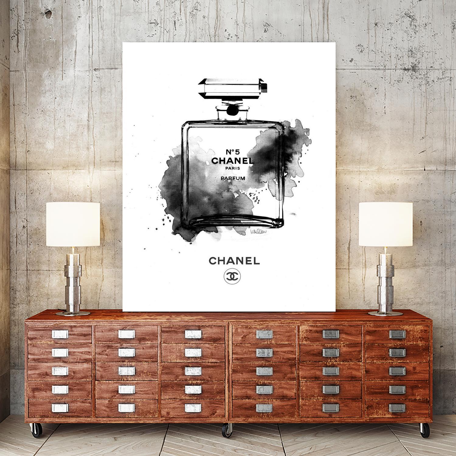 Chanel B & W by Mercedes Lopez Charro on GIANT ART