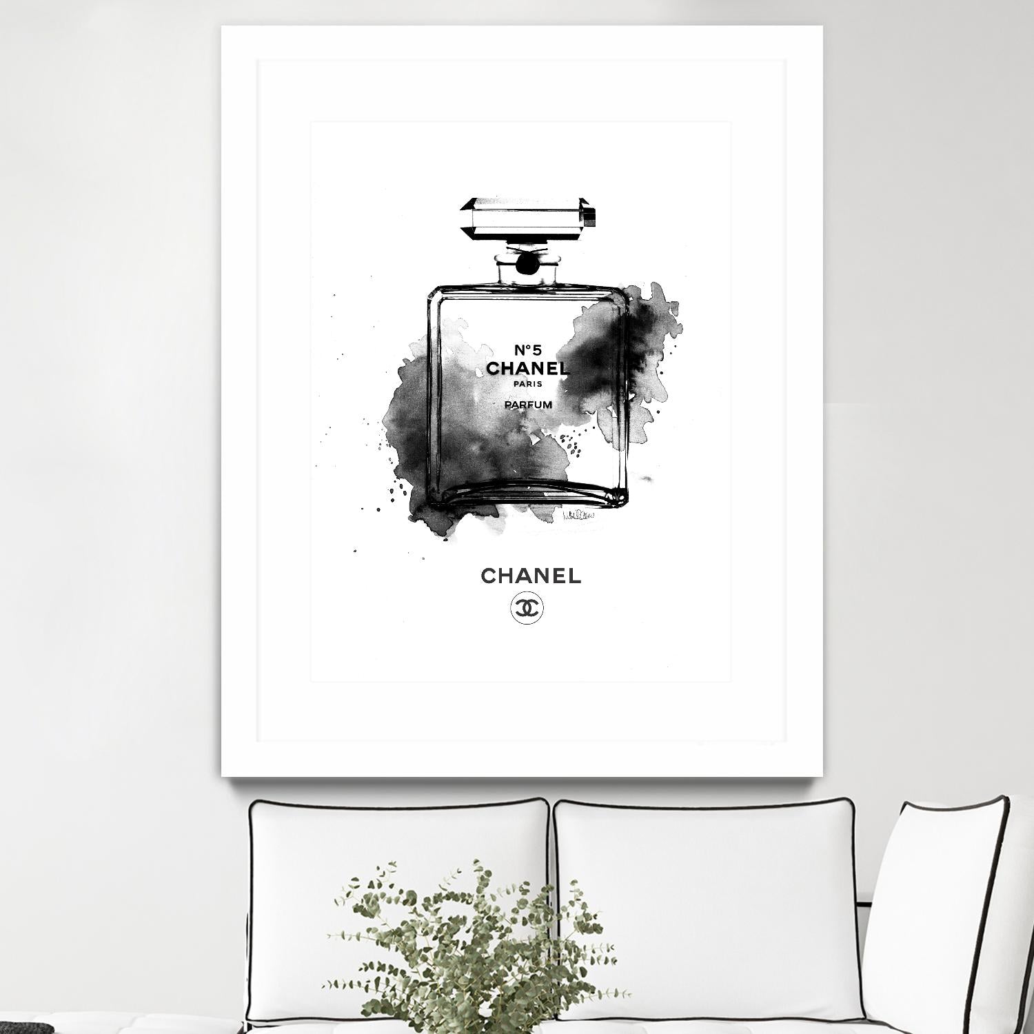 Chanel B & W by Mercedes Lopez Charro on GIANT ART