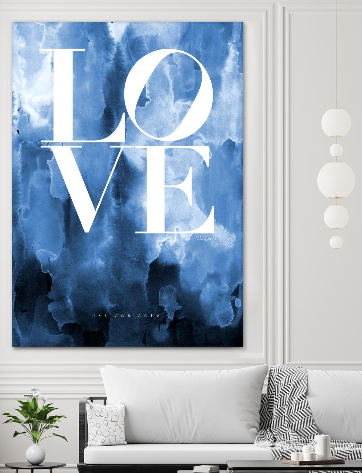 All For Love by Mercedes Lopez Charro on GIANT ART