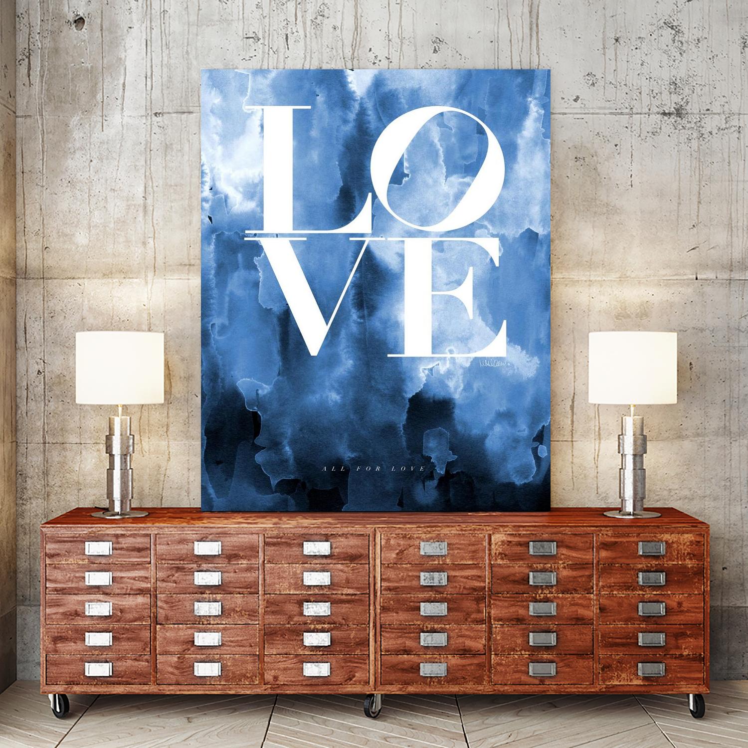 All For Love by Mercedes Lopez Charro on GIANT ART