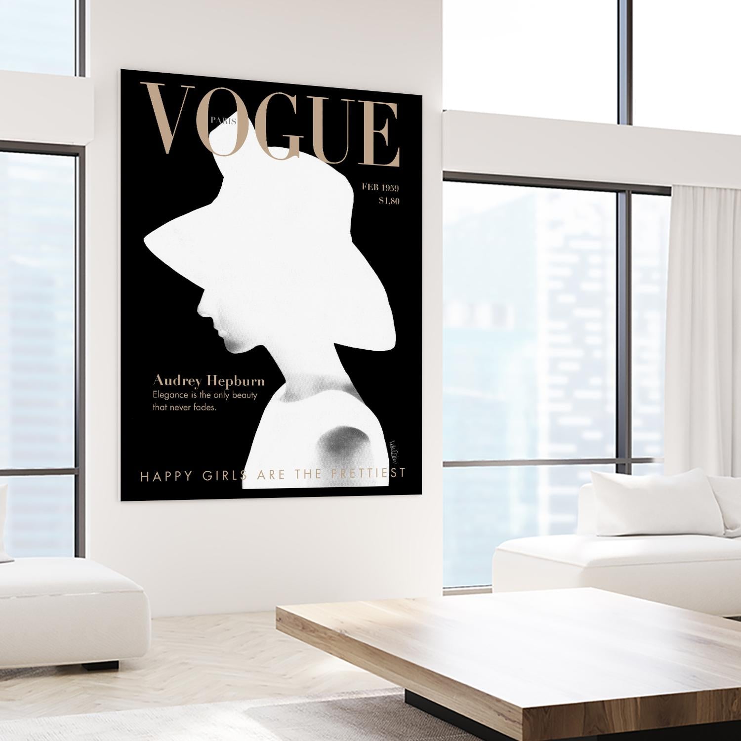 Audrey Vogue by Mercedes Lopez Charro on GIANT ART