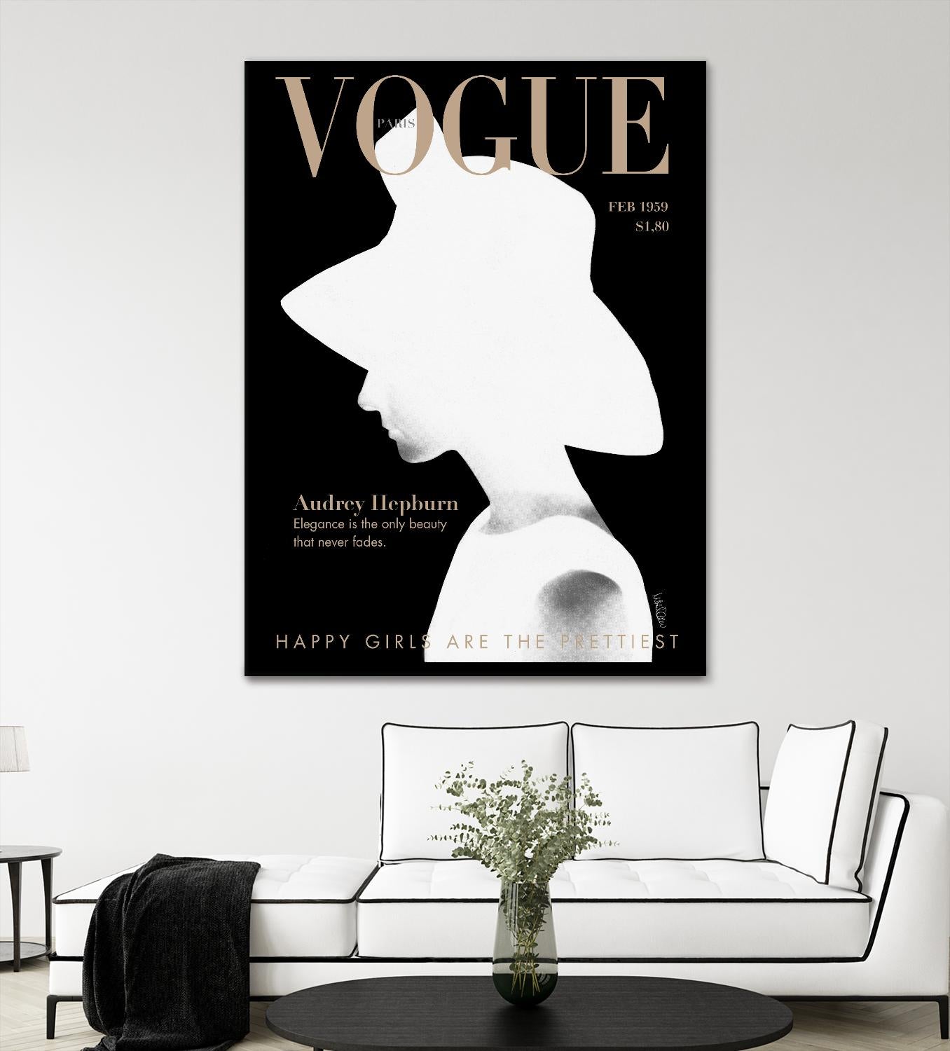 Audrey Vogue by Mercedes Lopez Charro on GIANT ART