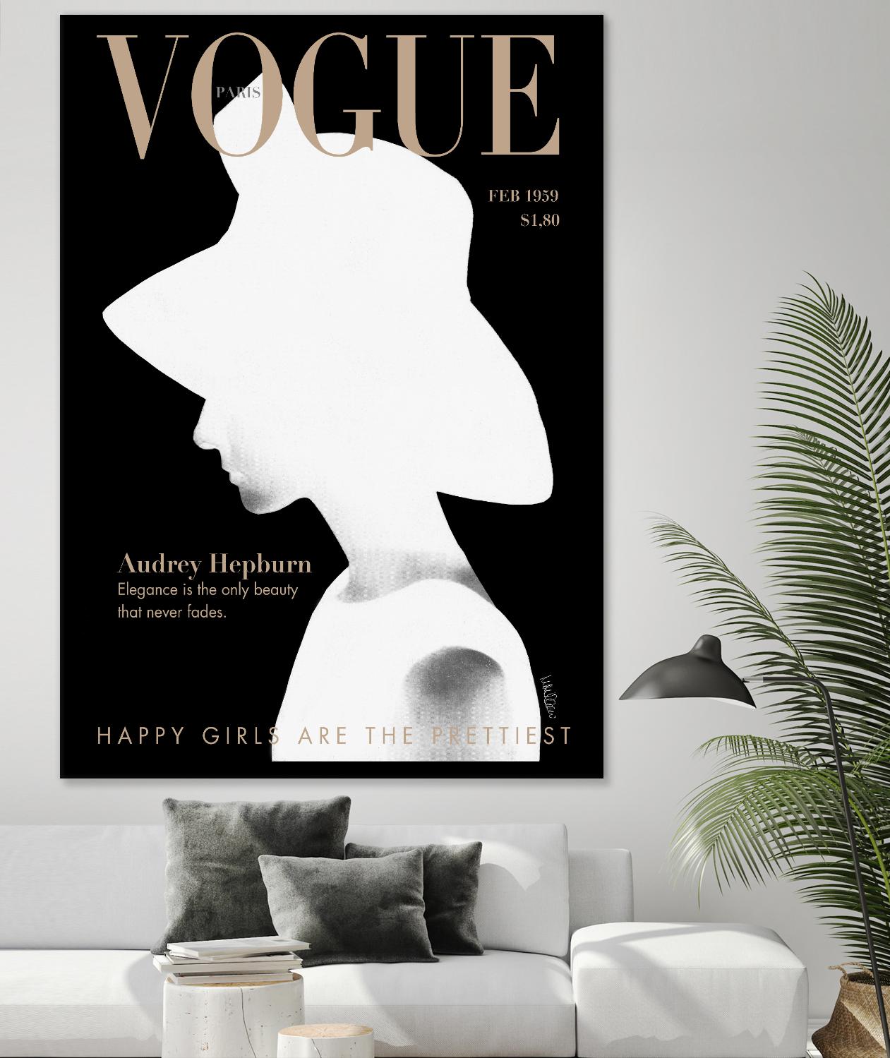 Audrey Vogue by Mercedes Lopez Charro on GIANT ART