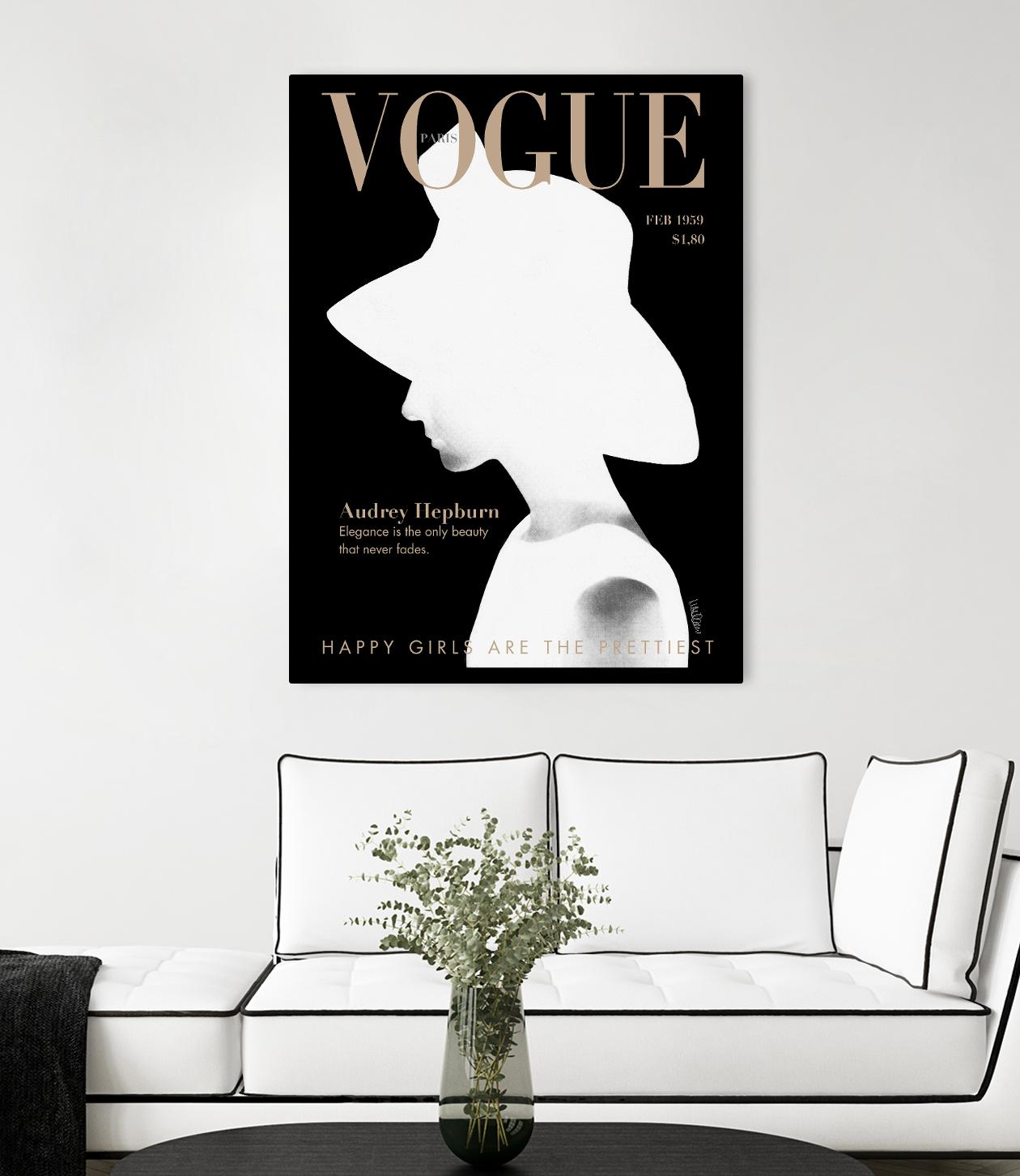 Audrey Vogue by Mercedes Lopez Charro on GIANT ART