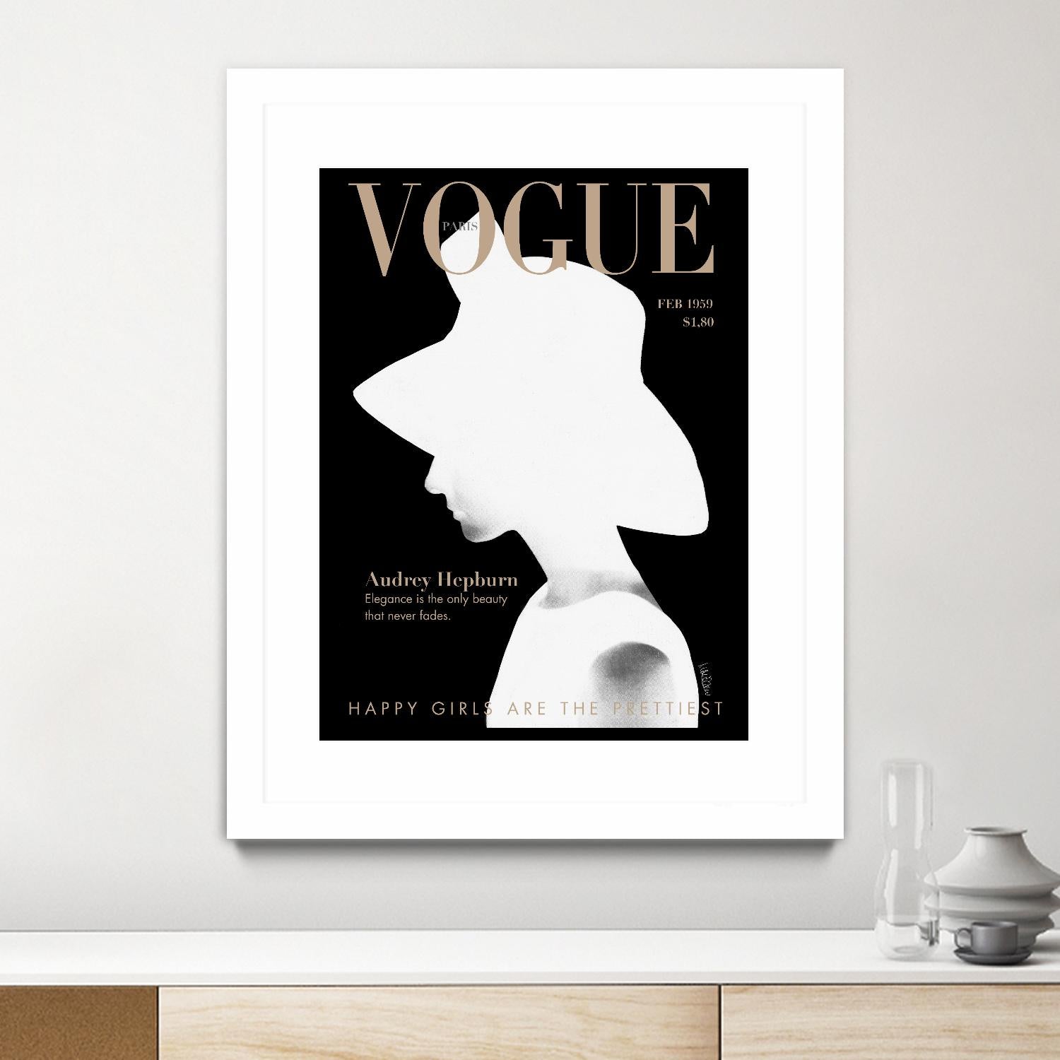 Audrey Vogue by Mercedes Lopez Charro on GIANT ART