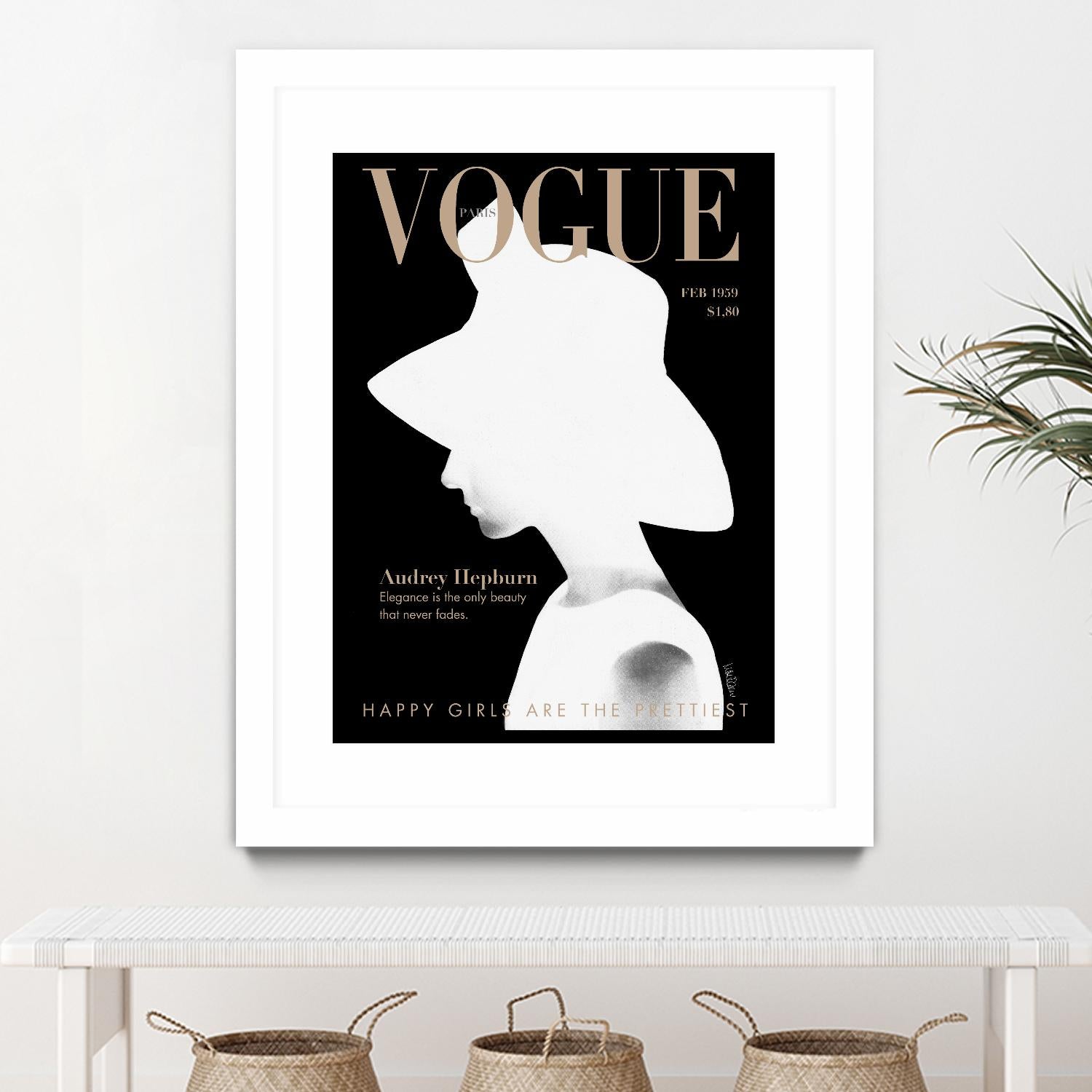 Audrey Vogue by Mercedes Lopez Charro on GIANT ART