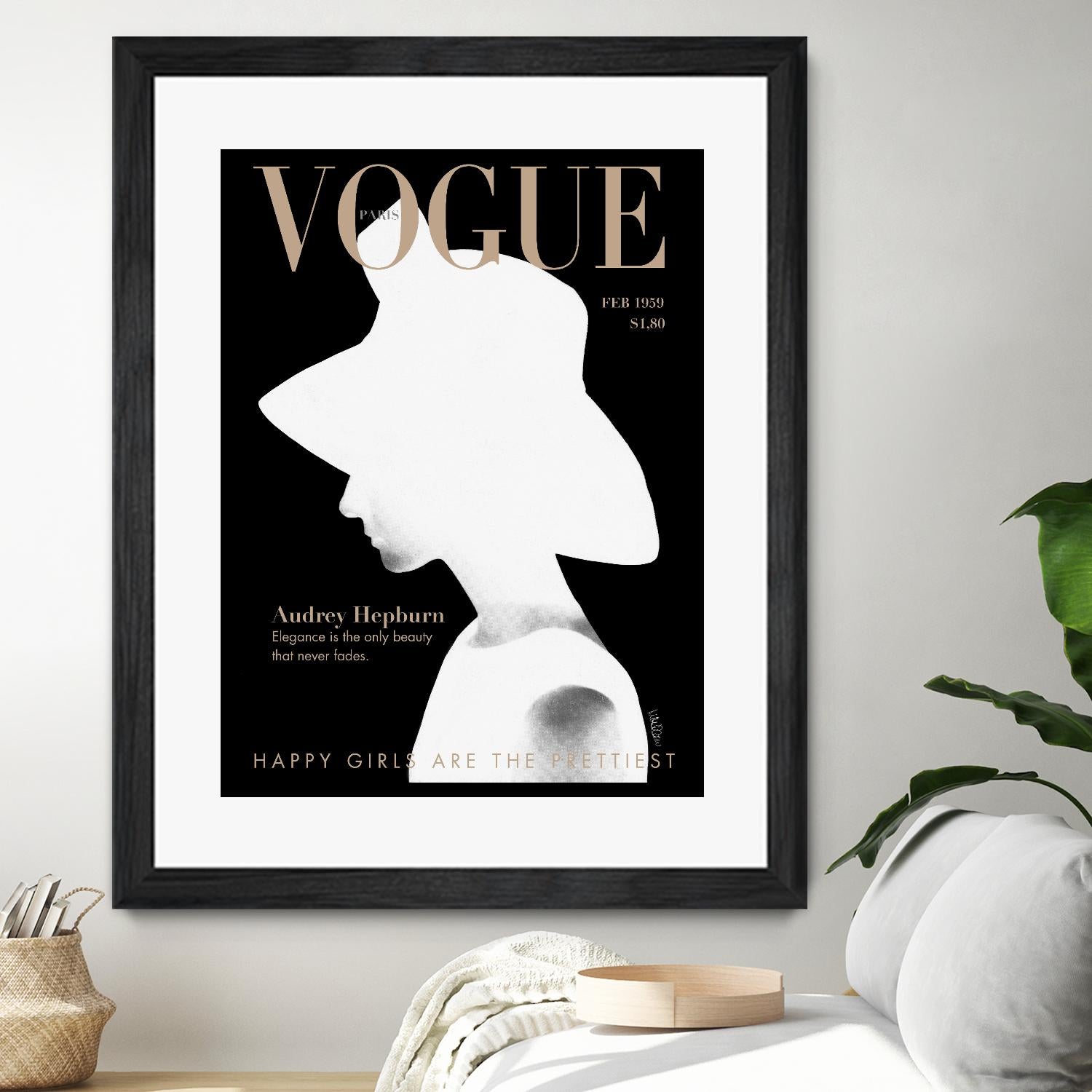 Audrey Vogue by Mercedes Lopez Charro on GIANT ART