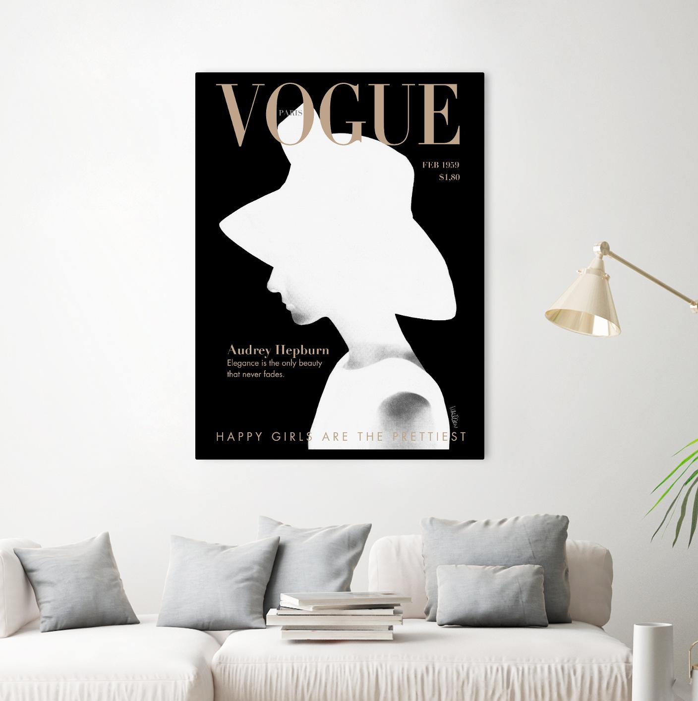 Audrey Vogue by Mercedes Lopez Charro on GIANT ART