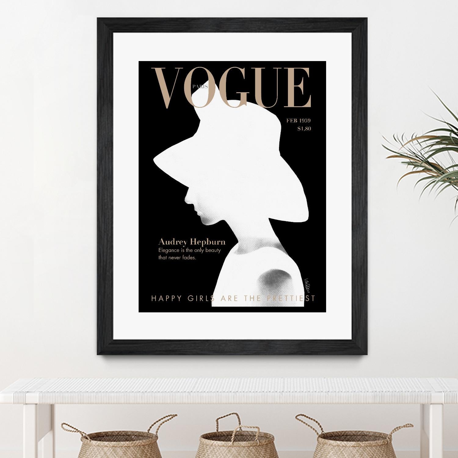 Audrey Vogue by Mercedes Lopez Charro on GIANT ART