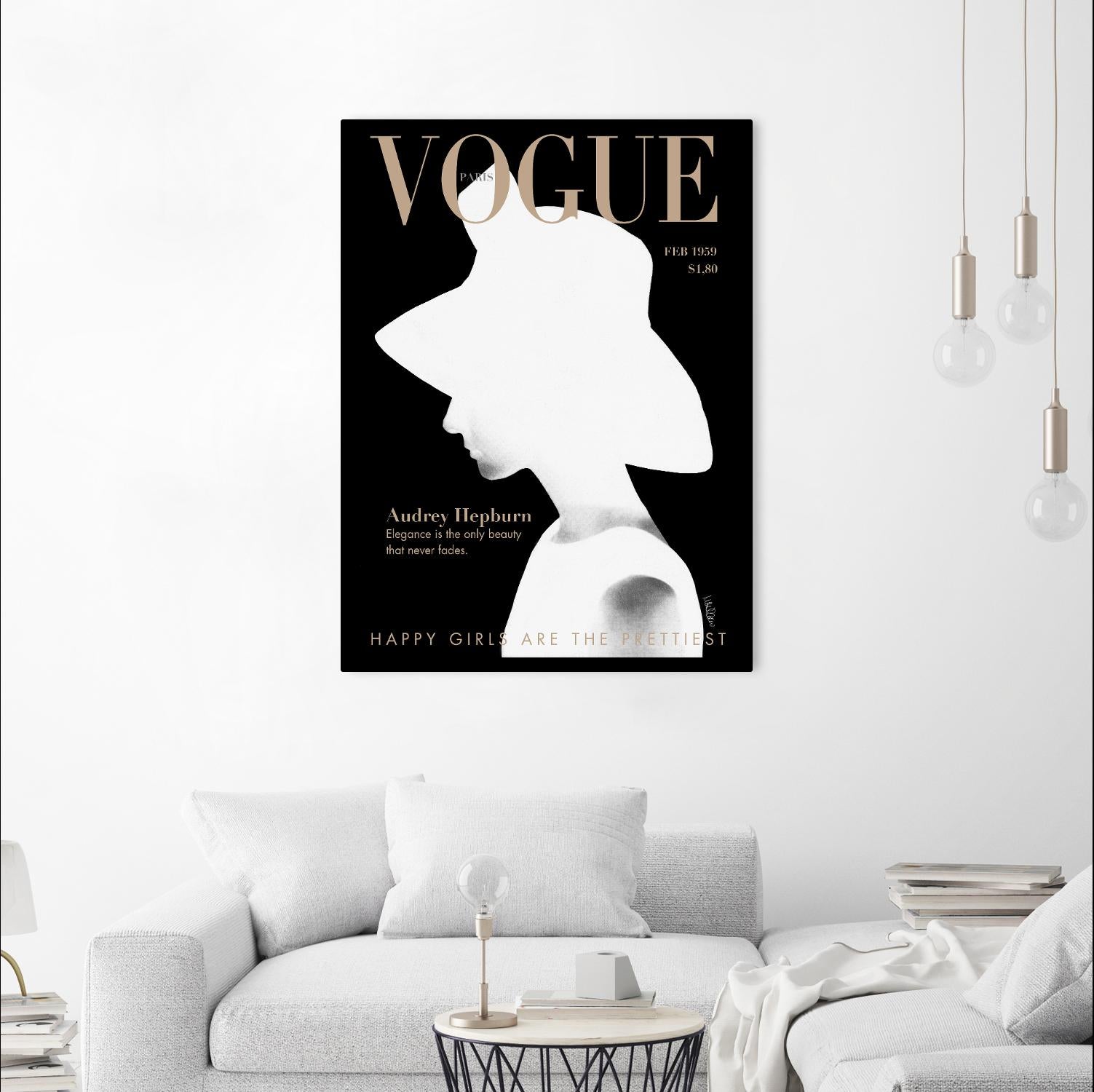 Audrey Vogue by Mercedes Lopez Charro on GIANT ART