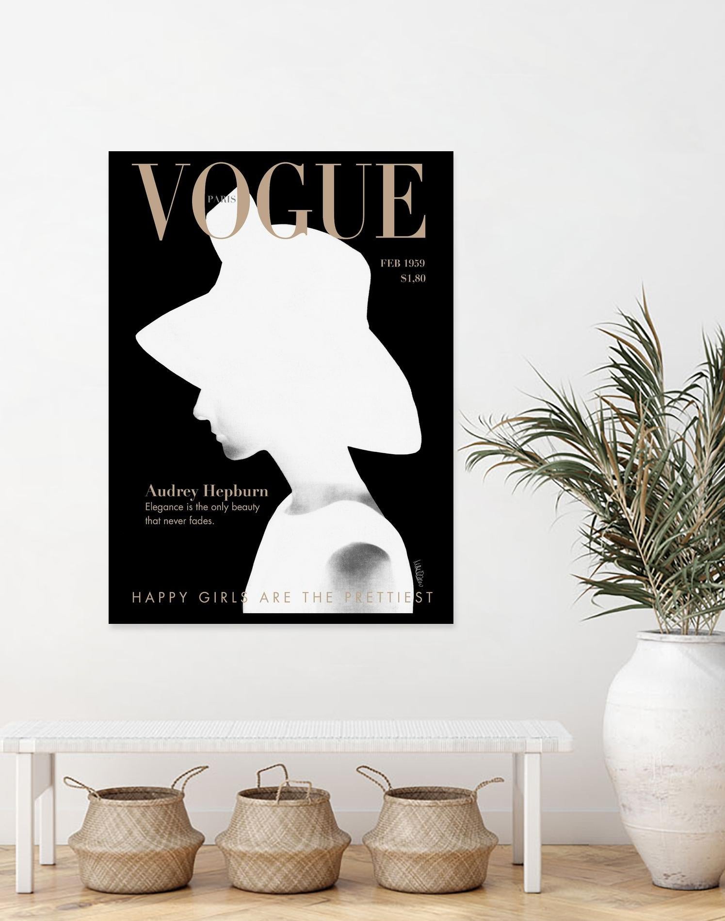 Audrey Vogue by Mercedes Lopez Charro on GIANT ART