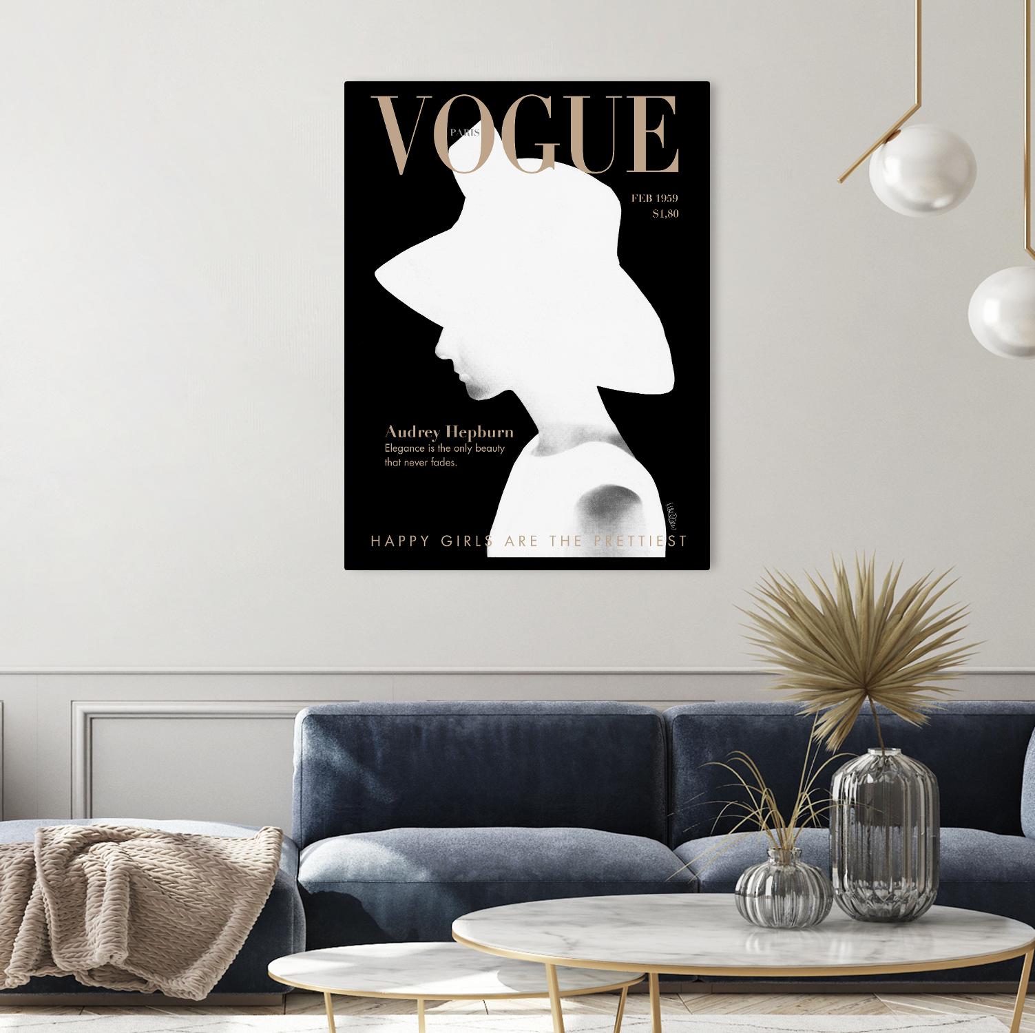 Audrey Vogue by Mercedes Lopez Charro on GIANT ART