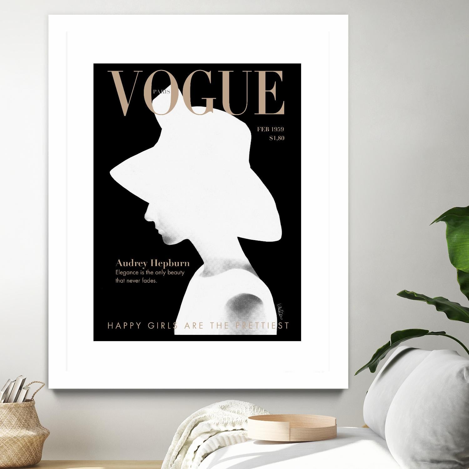 Audrey Vogue by Mercedes Lopez Charro on GIANT ART