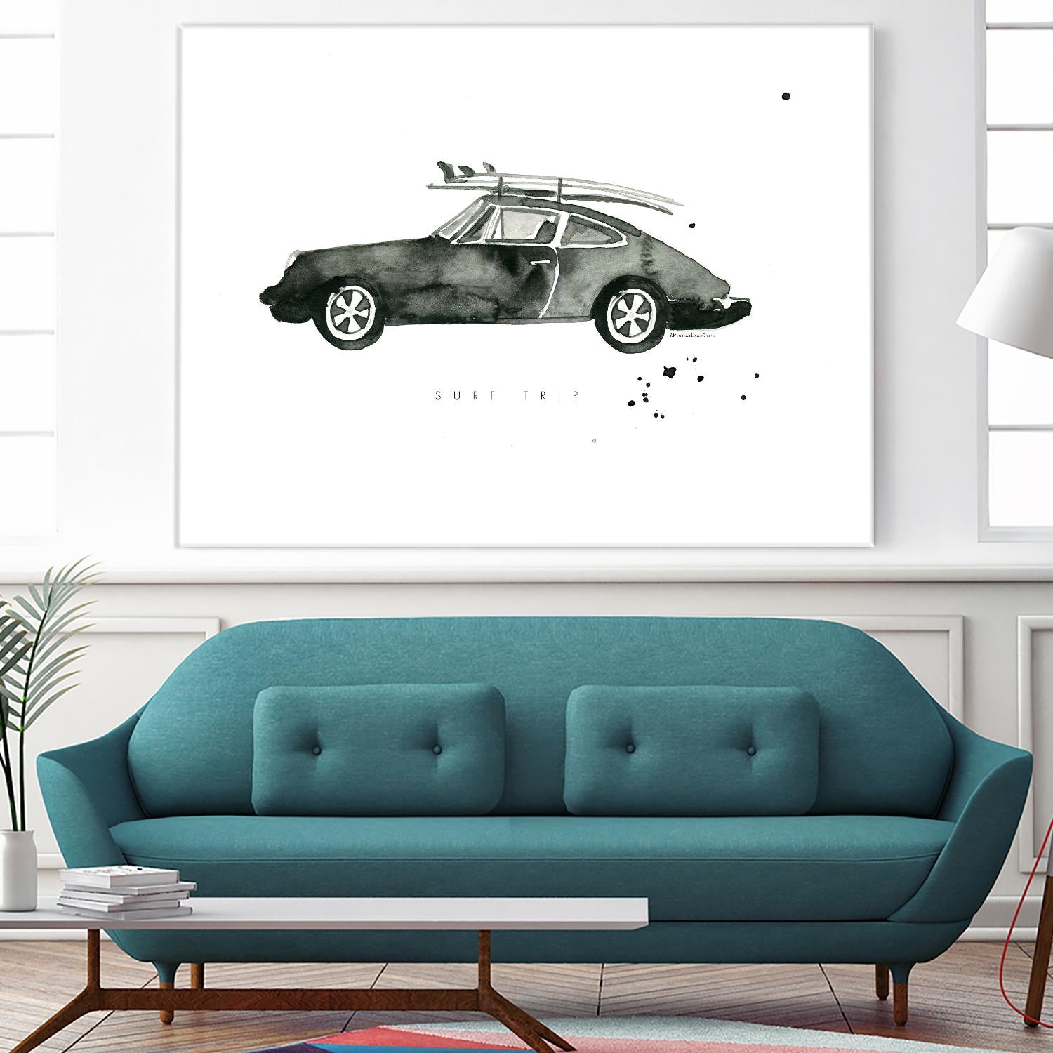 Surf Trip by Mercedes Lopez Charro on GIANT ART