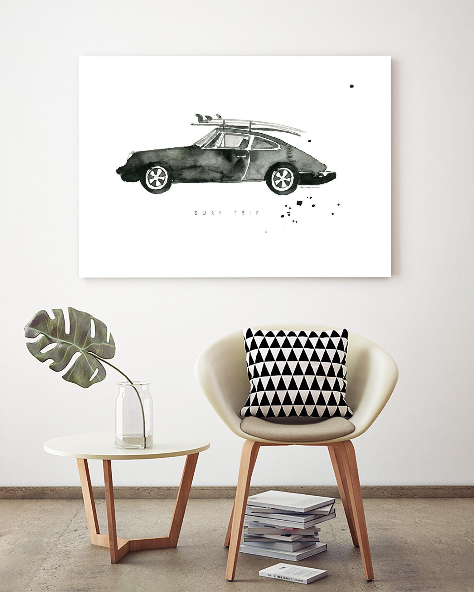 Surf Trip by Mercedes Lopez Charro on GIANT ART