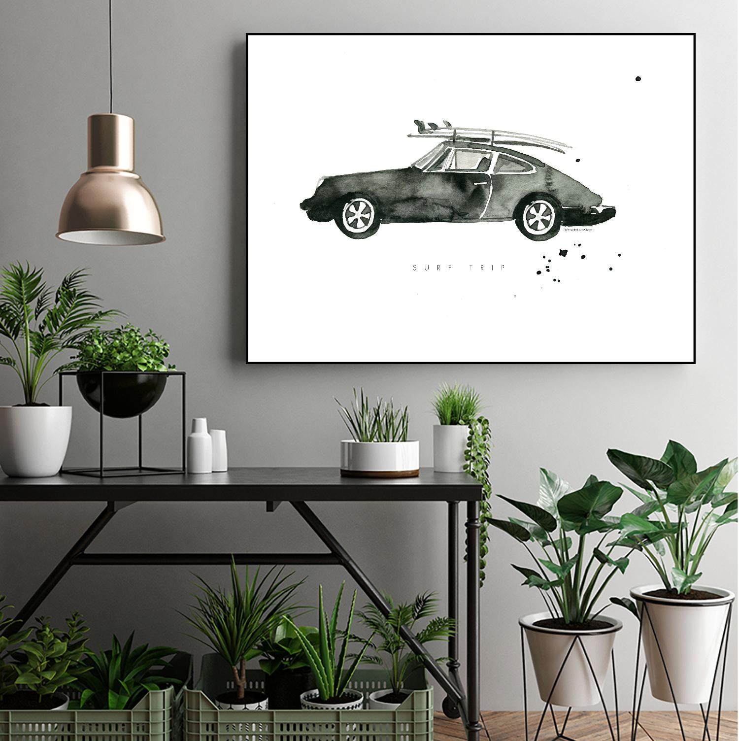 Surf Trip by Mercedes Lopez Charro on GIANT ART