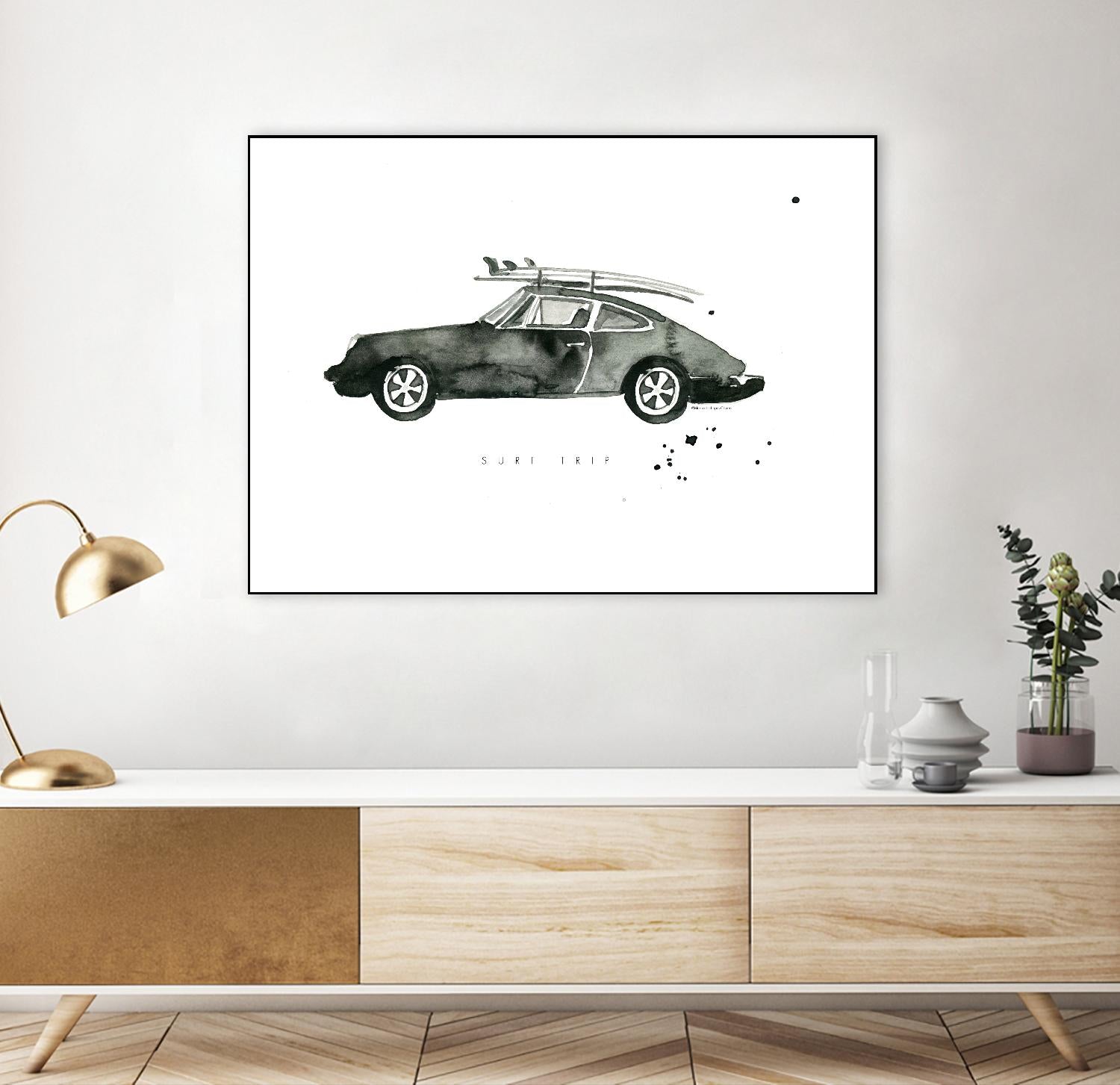 Surf Trip by Mercedes Lopez Charro on GIANT ART