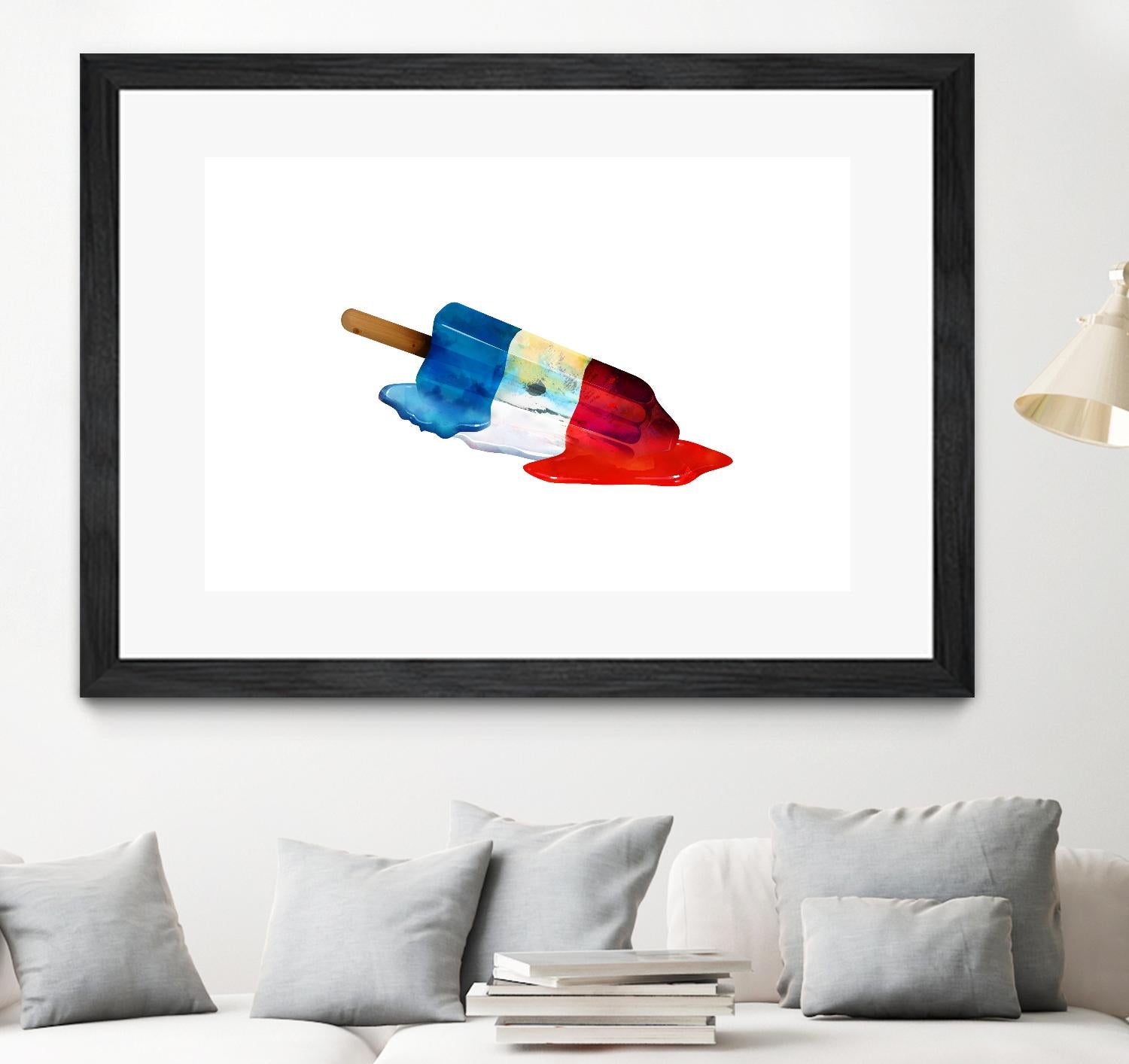 Pop Life by Alex Cherry on GIANT ART - red contemporary