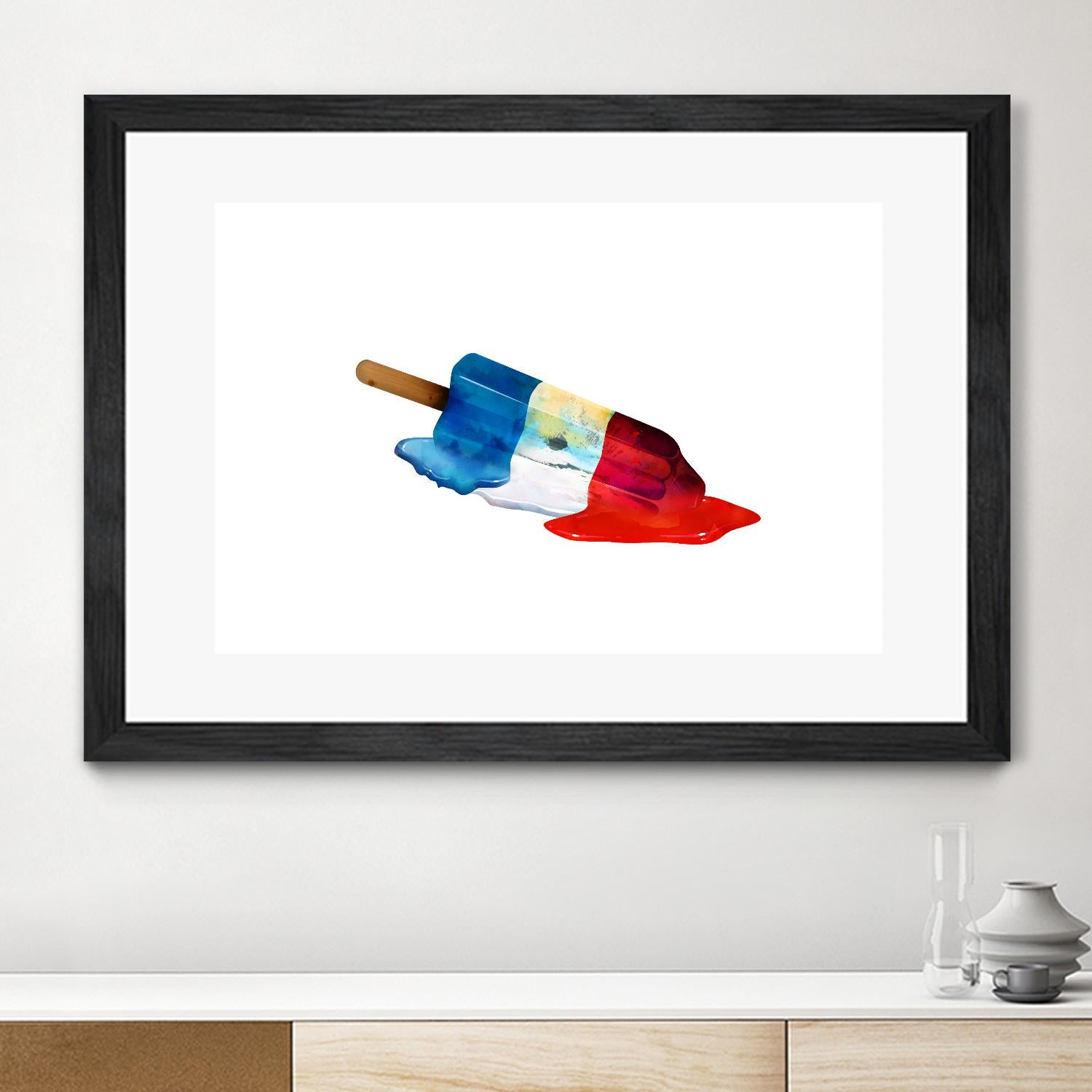 Pop Life by Alex Cherry on GIANT ART - red contemporary