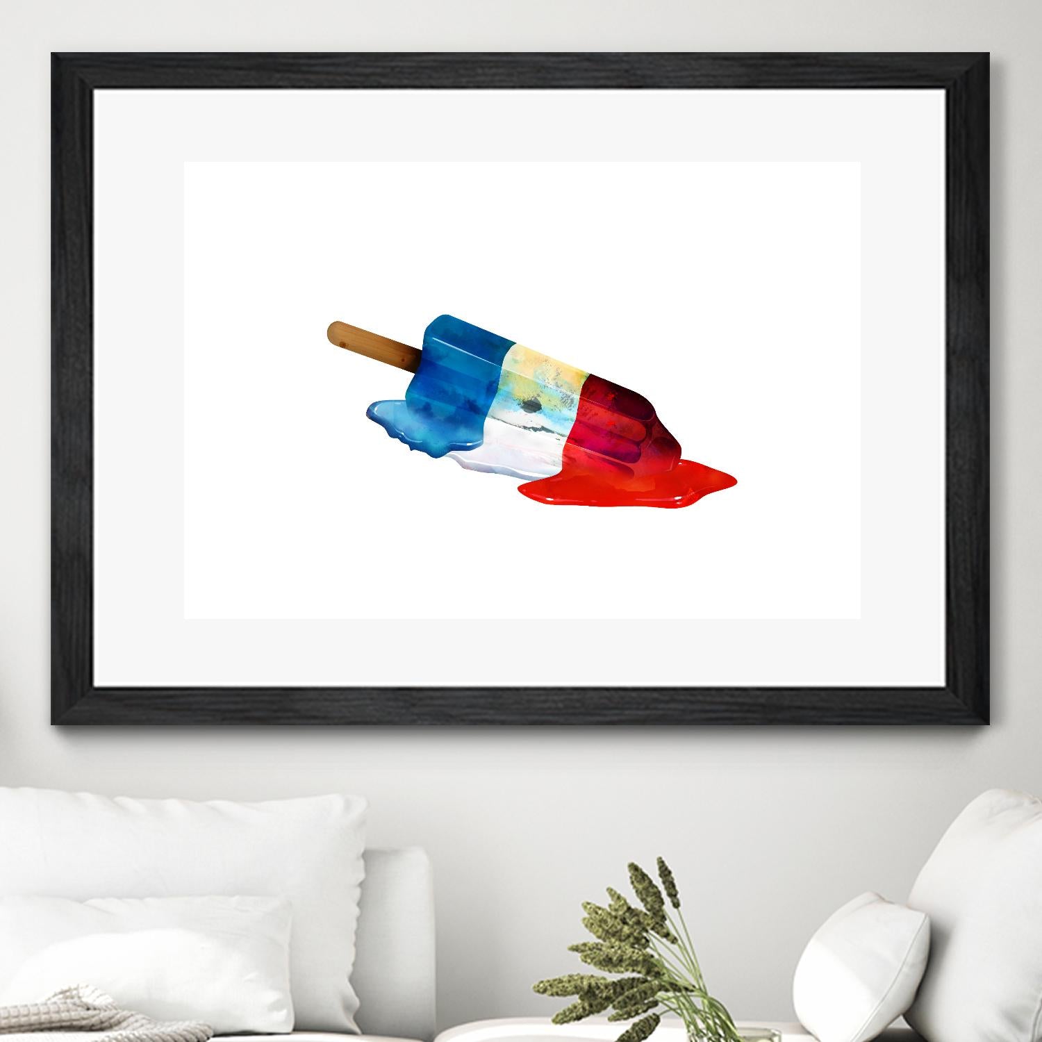 Pop Life by Alex Cherry on GIANT ART - red contemporary