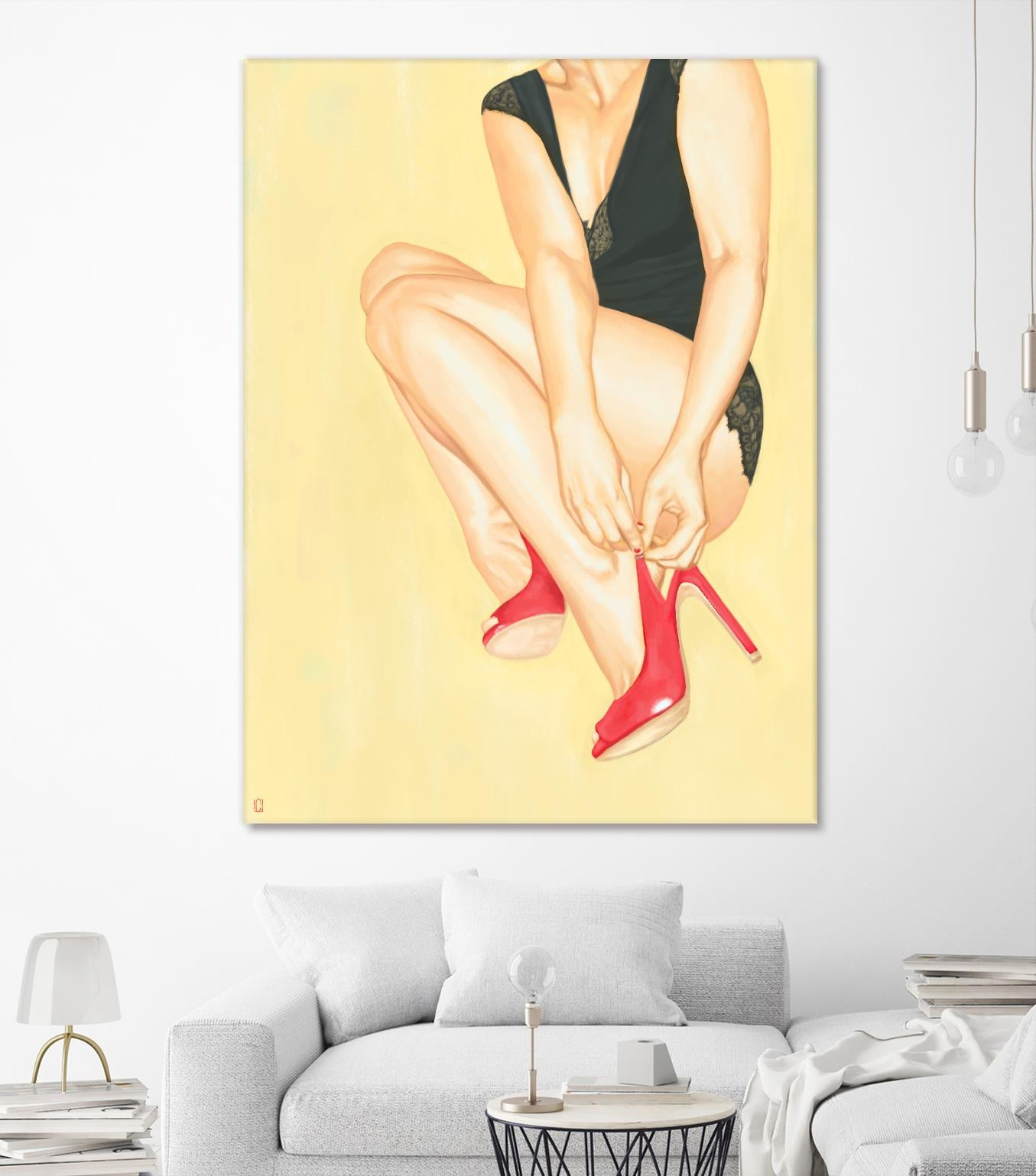 Dorothy by Alexander Grahovsky on GIANT ART - beige men and women