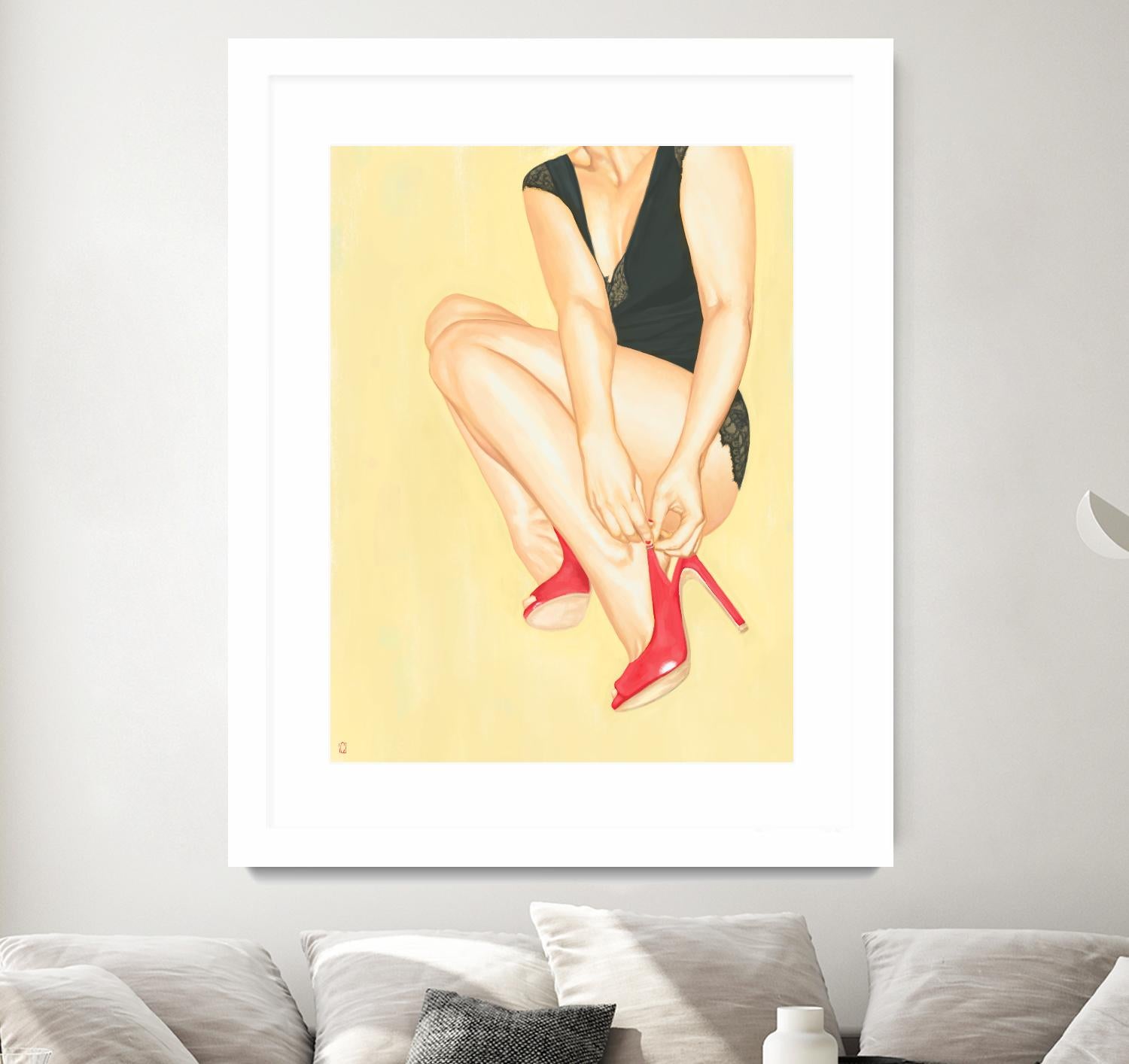 Dorothy by Alexander Grahovsky on GIANT ART - beige men and women