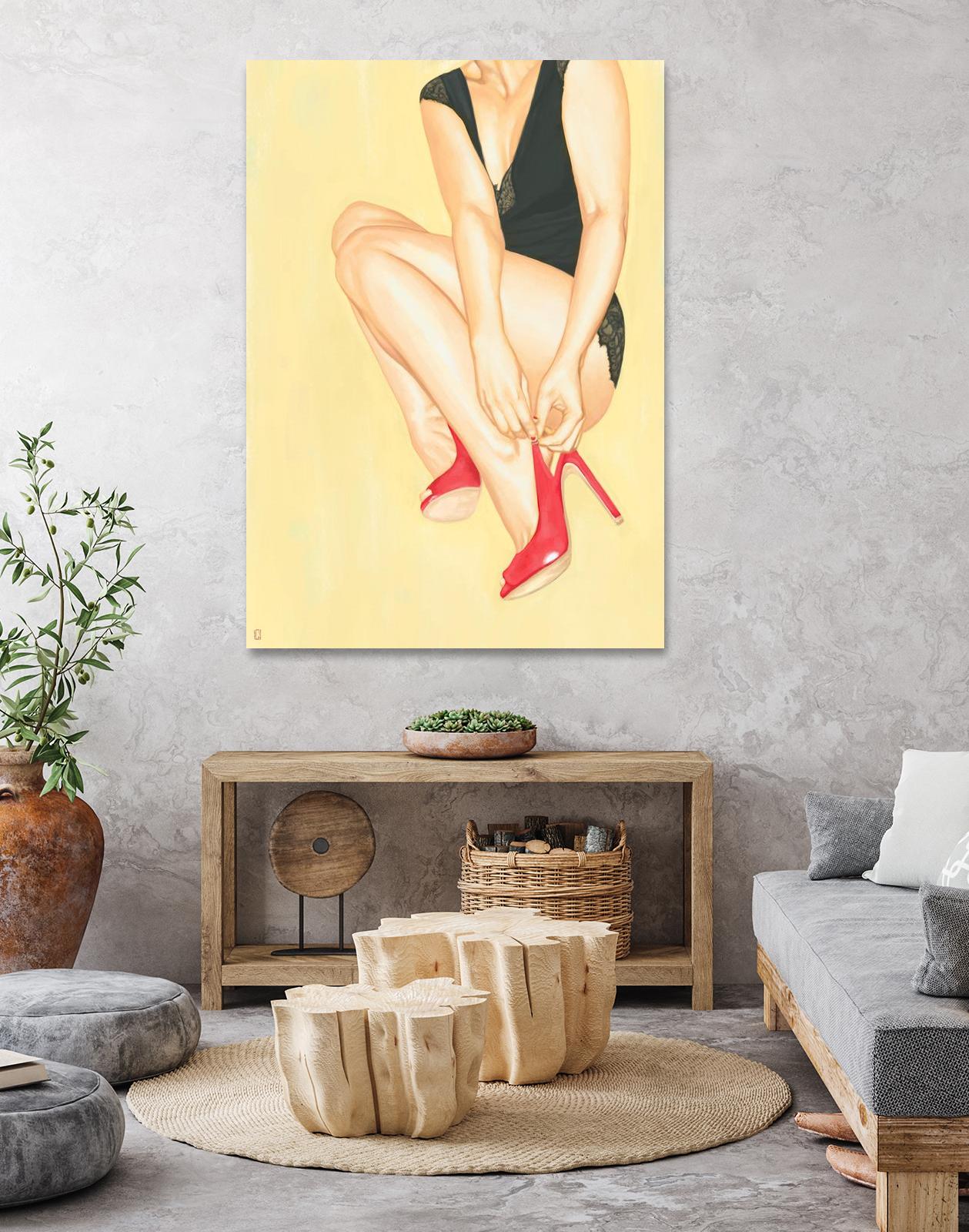 Dorothy by Alexander Grahovsky on GIANT ART - beige men and women