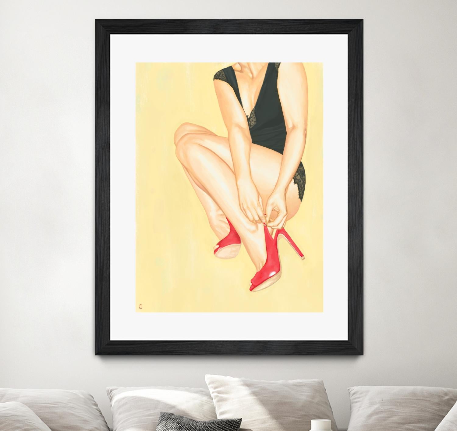 Dorothy by Alexander Grahovsky on GIANT ART - beige men and women