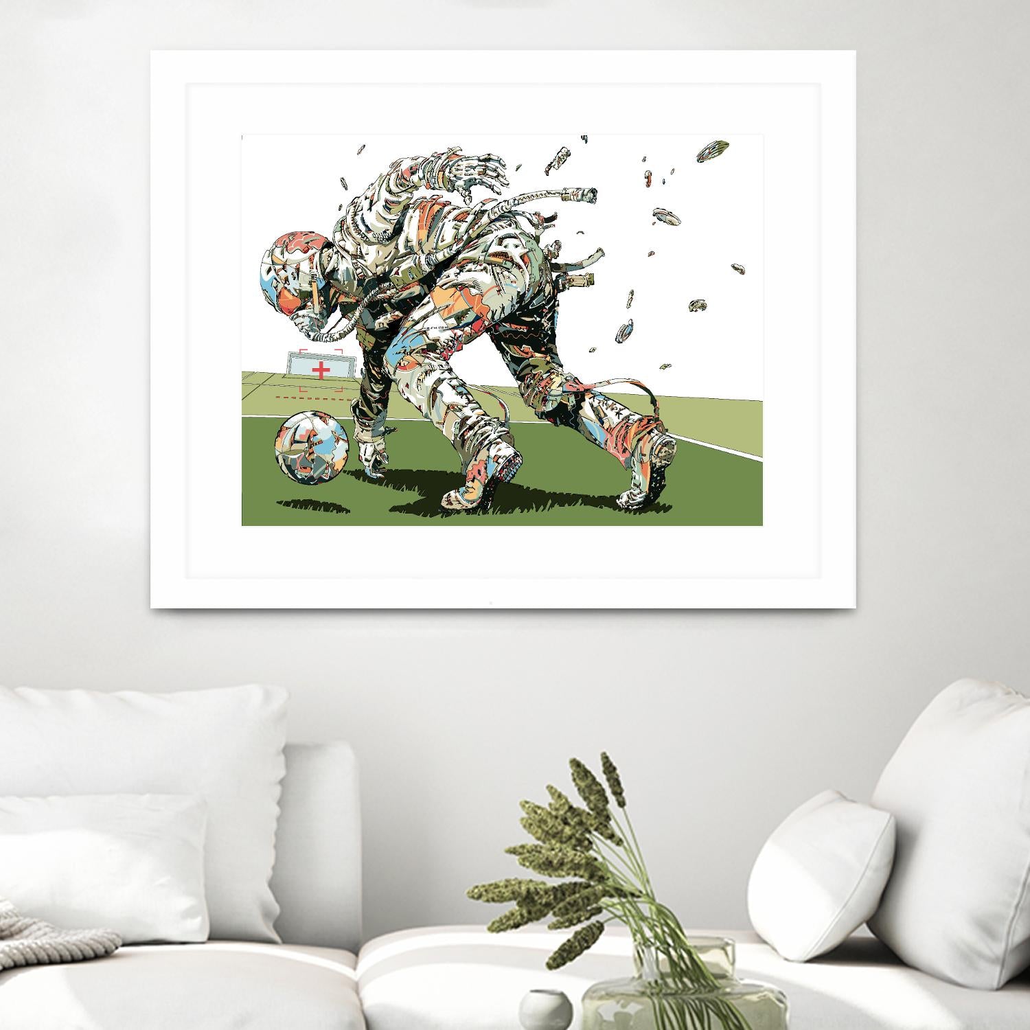 Dog Fights OCC by HR-FM on GIANT ART - white contemporary