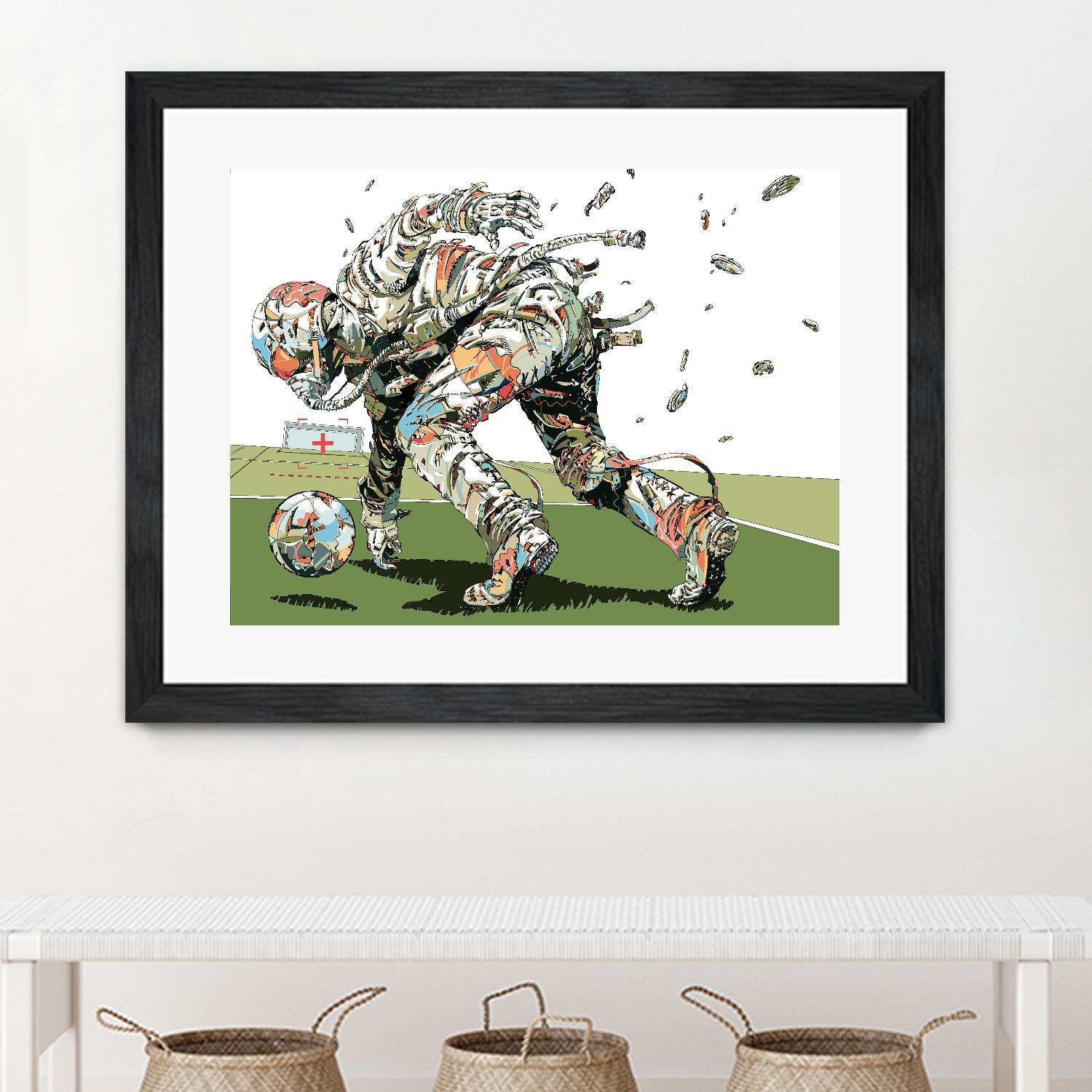 Dog Fights OCC by HR-FM on GIANT ART - white contemporary