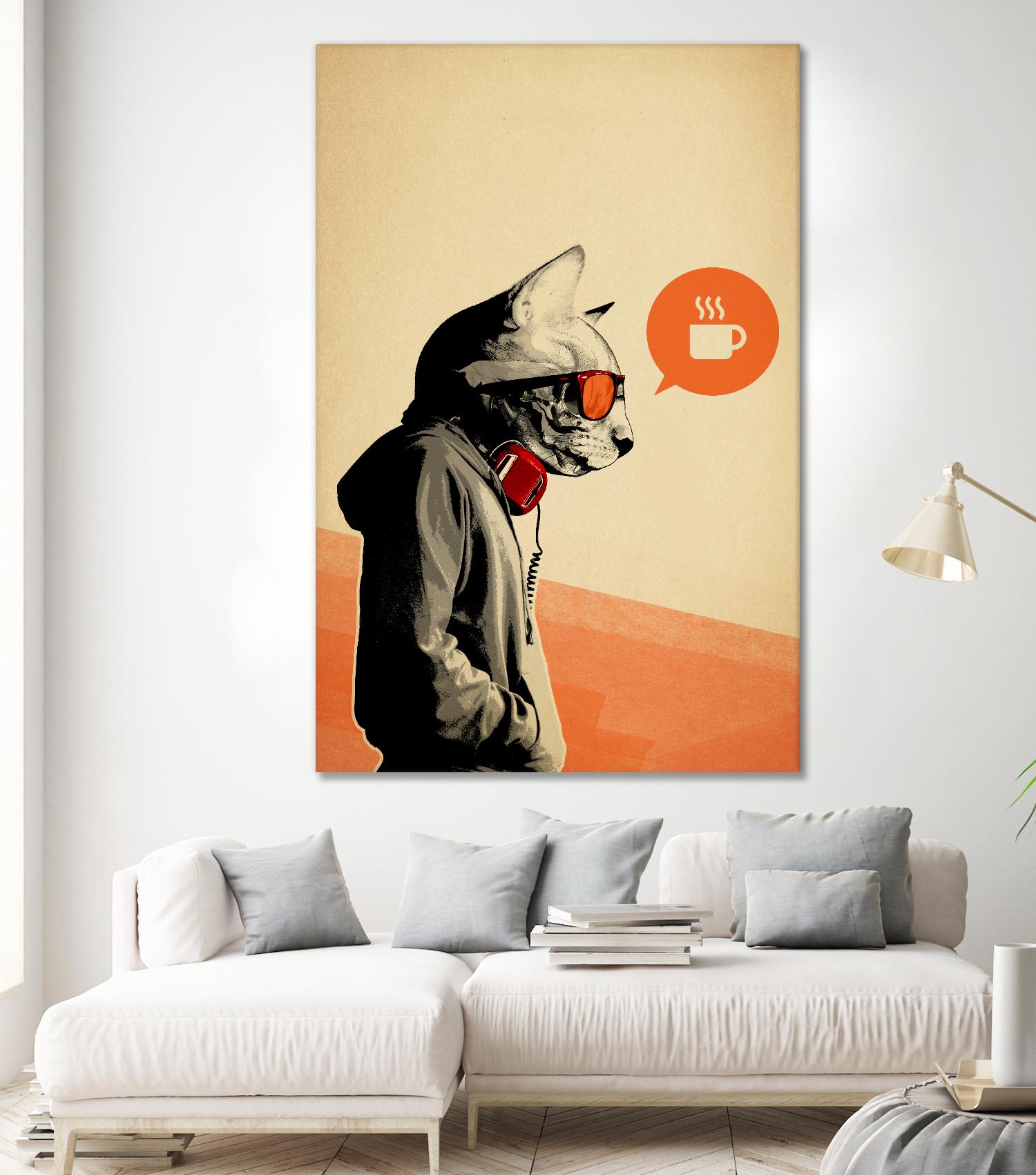 The Morning After by Hidden Moves on GIANT ART - orange contemporary