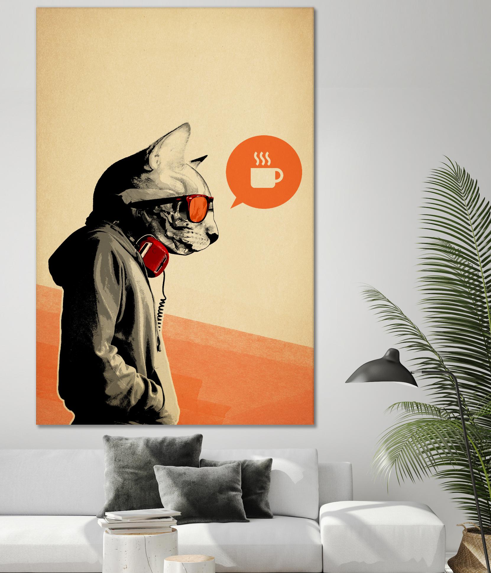 The Morning After by Hidden Moves on GIANT ART - orange contemporary