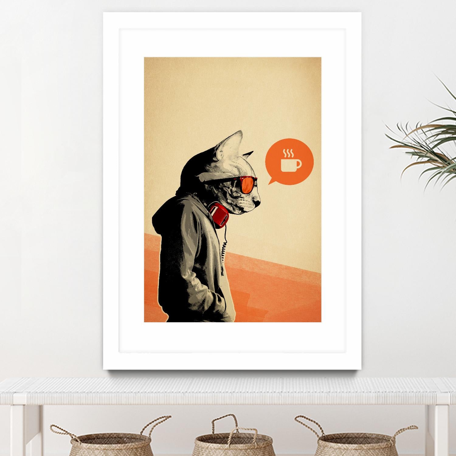 The Morning After by Hidden Moves on GIANT ART - orange contemporary