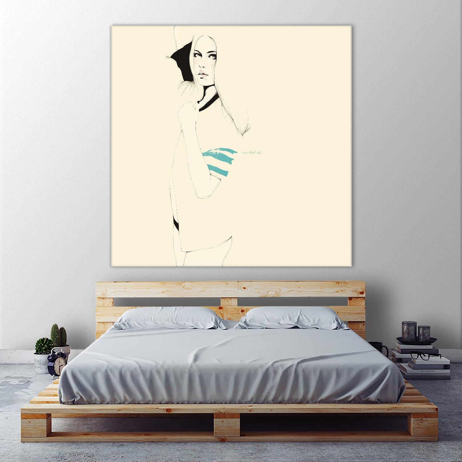 No te desnudes todavia by Manuel Rebollo on GIANT ART - black men and women