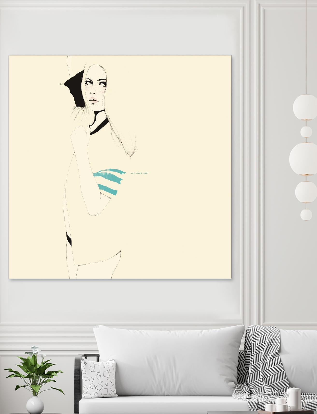 No te desnudes todavia by Manuel Rebollo on GIANT ART - black men and women