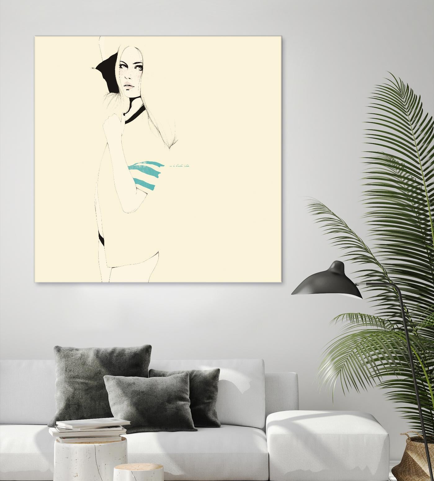 No te desnudes todavia by Manuel Rebollo on GIANT ART - black men and women