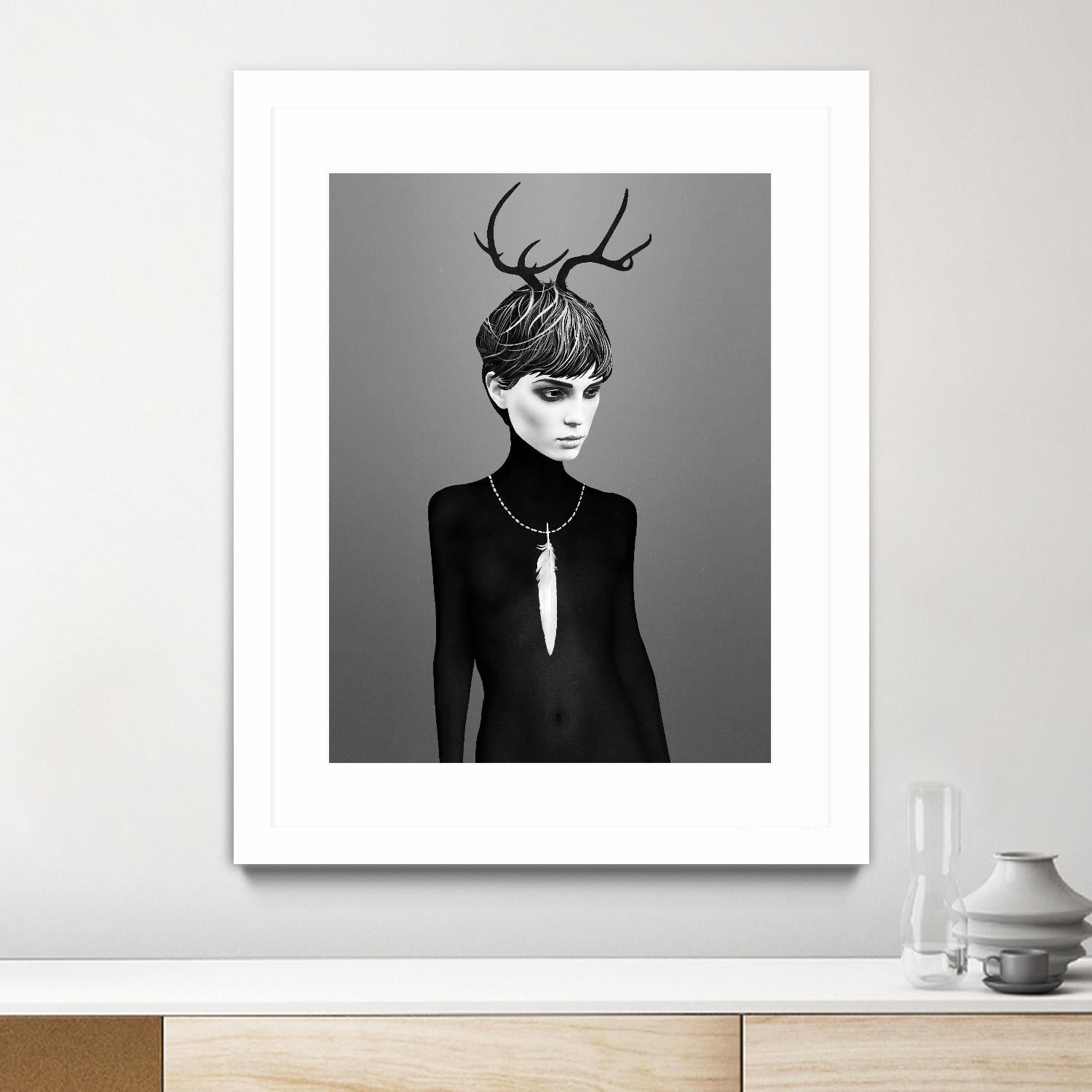 The Cold by Ruben Ireland on GIANT ART - black men and women