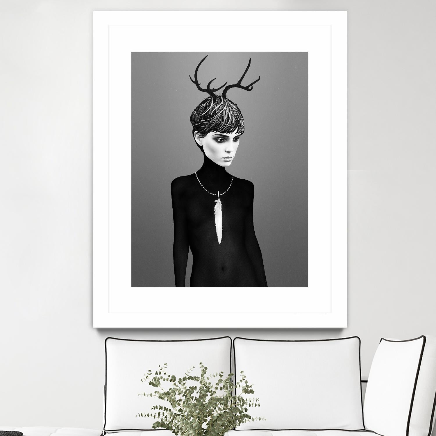 The Cold by Ruben Ireland on GIANT ART - black men and women